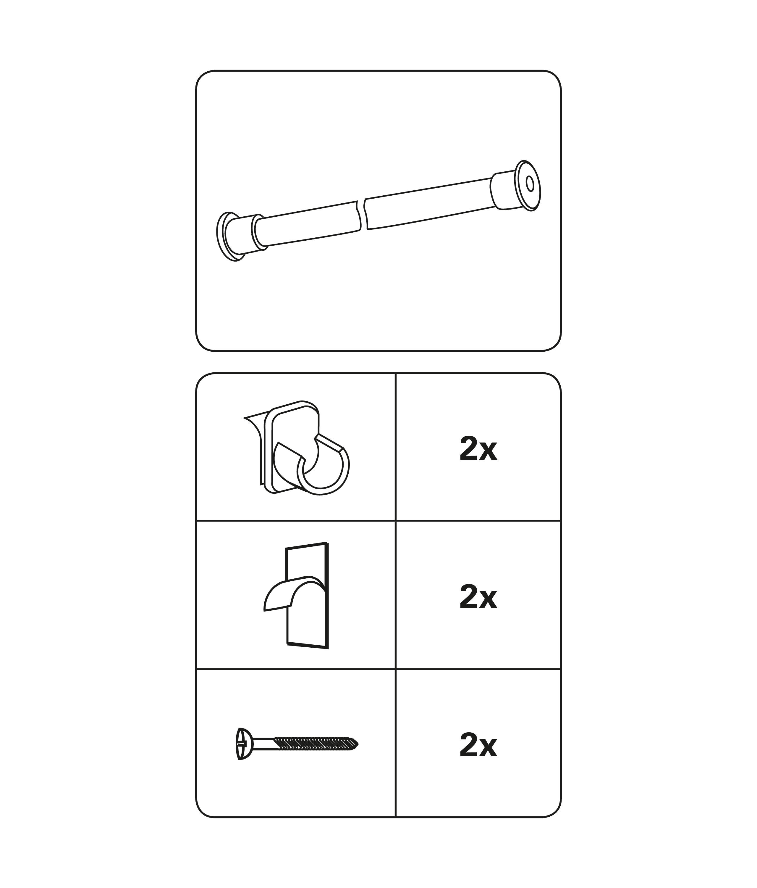 216455_02 GARDINIA K-WANDLAGER 11MM WEIß