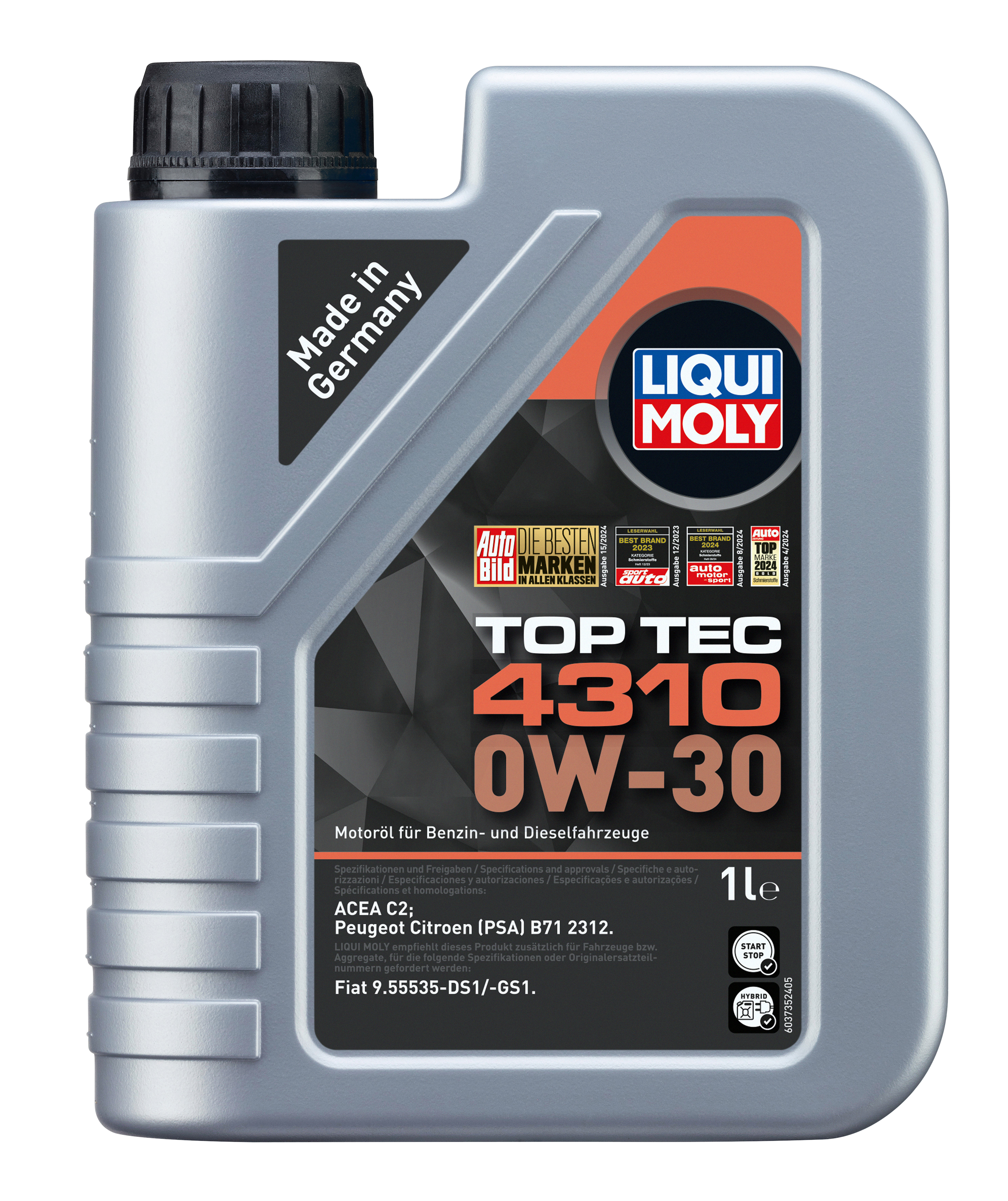 Liqui Moly Top Tec 4310 0W-30 Liqui Moly Top Tec 4310 0W-30