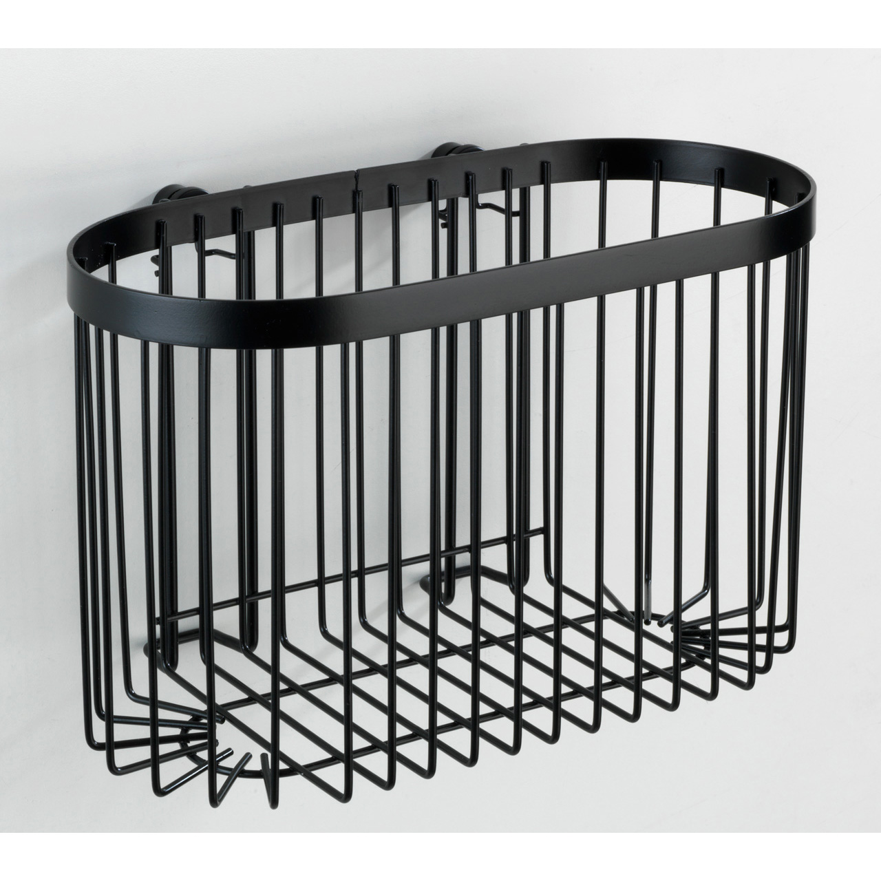 490861-Wandablage-gro-Classic-Plus-schwarz_AMBI_02 WENKO CLASSIC PLUS WANDABLAGE GROSS SCHWARZ