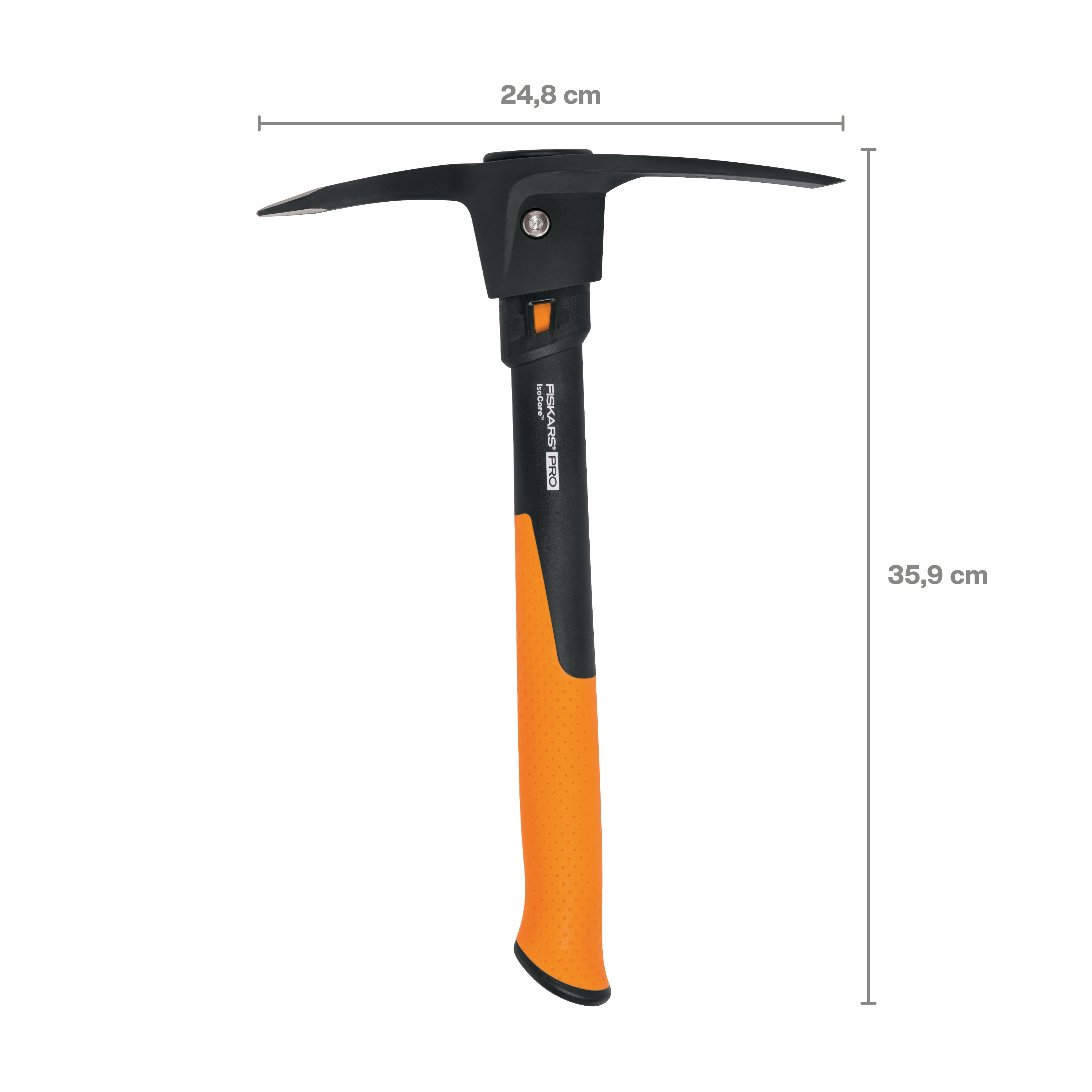 Fiskars Pro IsoCoreKreuzhacke S, 0,7 kg/36 cm Fiskars Pro IsoCoreKreuzhacke S, 0,7 kg/36 cm