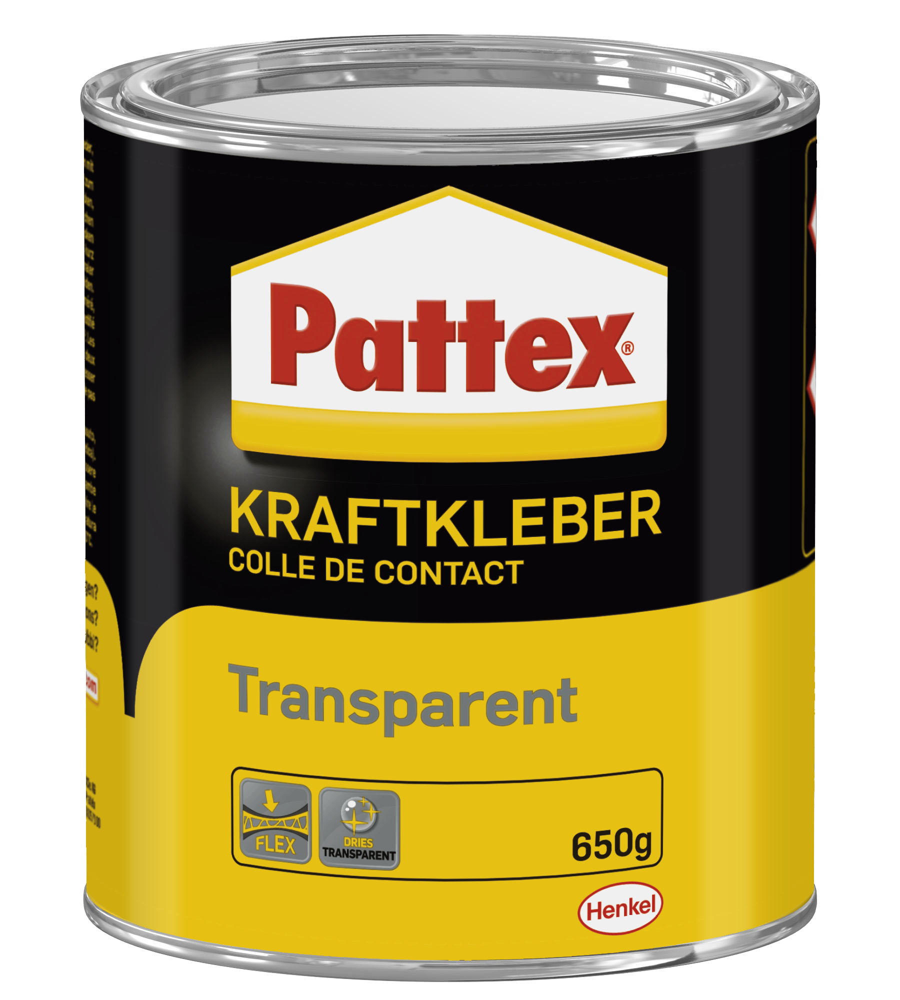 Pattex Transparent, 650 g