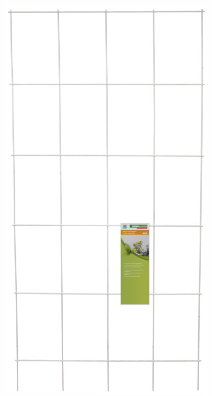 Windhager Metall-Gitterspalier, 75 x 150 cm, weiß
