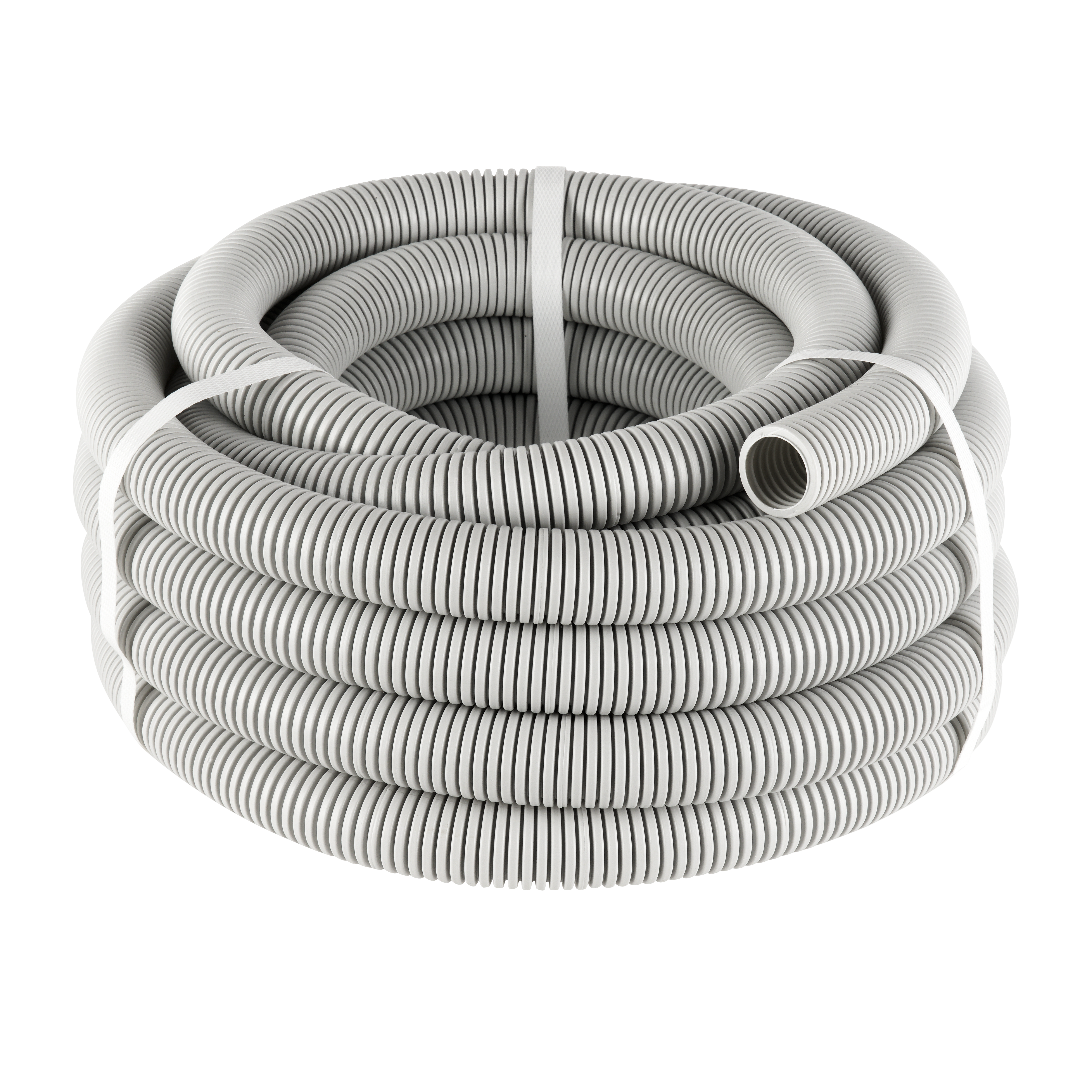 REV Iso-Rohr flexibel 320N / 5 cm, EN20, 25 Meter, grau