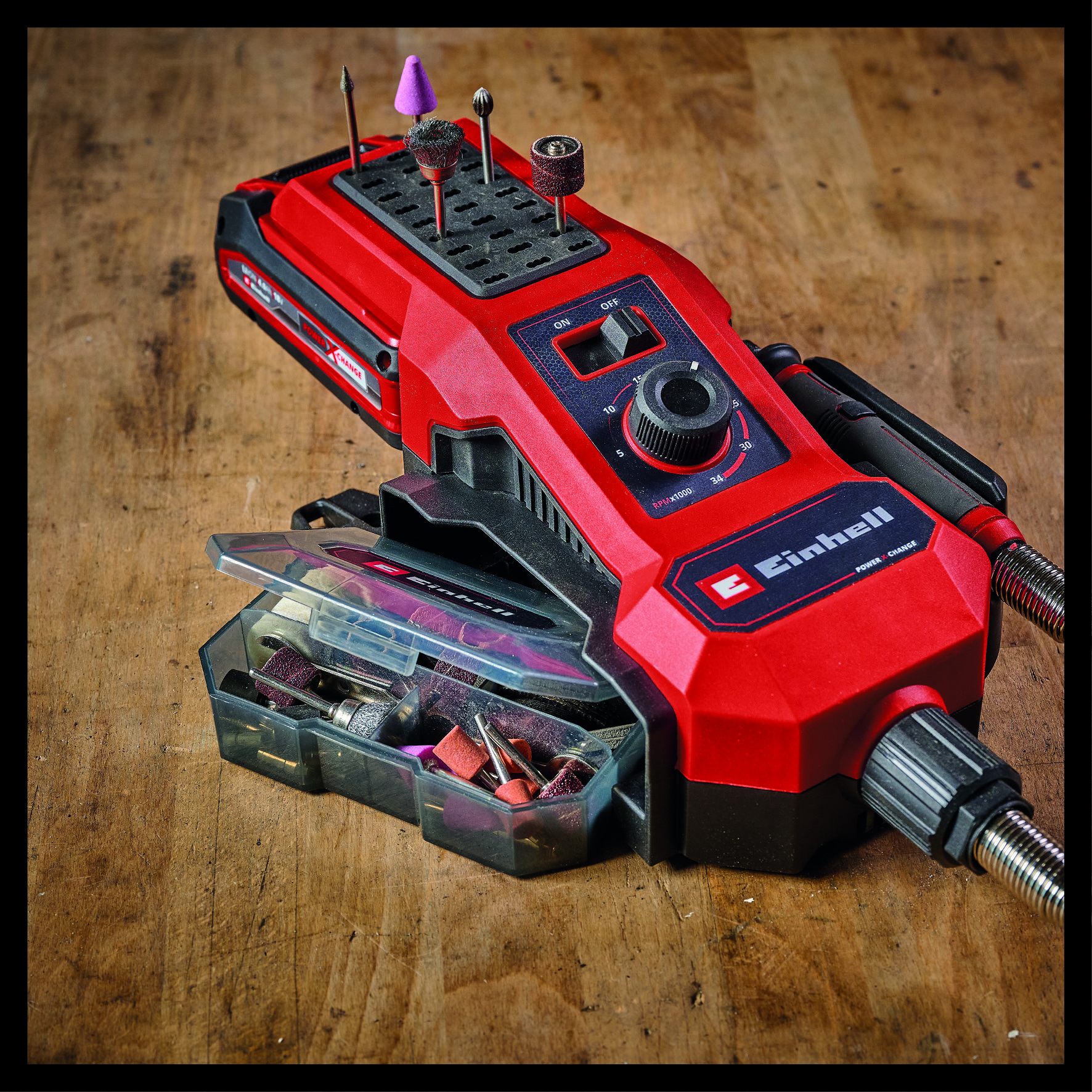 Einhell Akku-Schleif-/Gravur-Werkzeug TE-MT 18/34 Li Solo (stat) Einhell Akku-Schleif-/Gravur-Werkzeug TE-MT 18/34 Li Solo (stat)