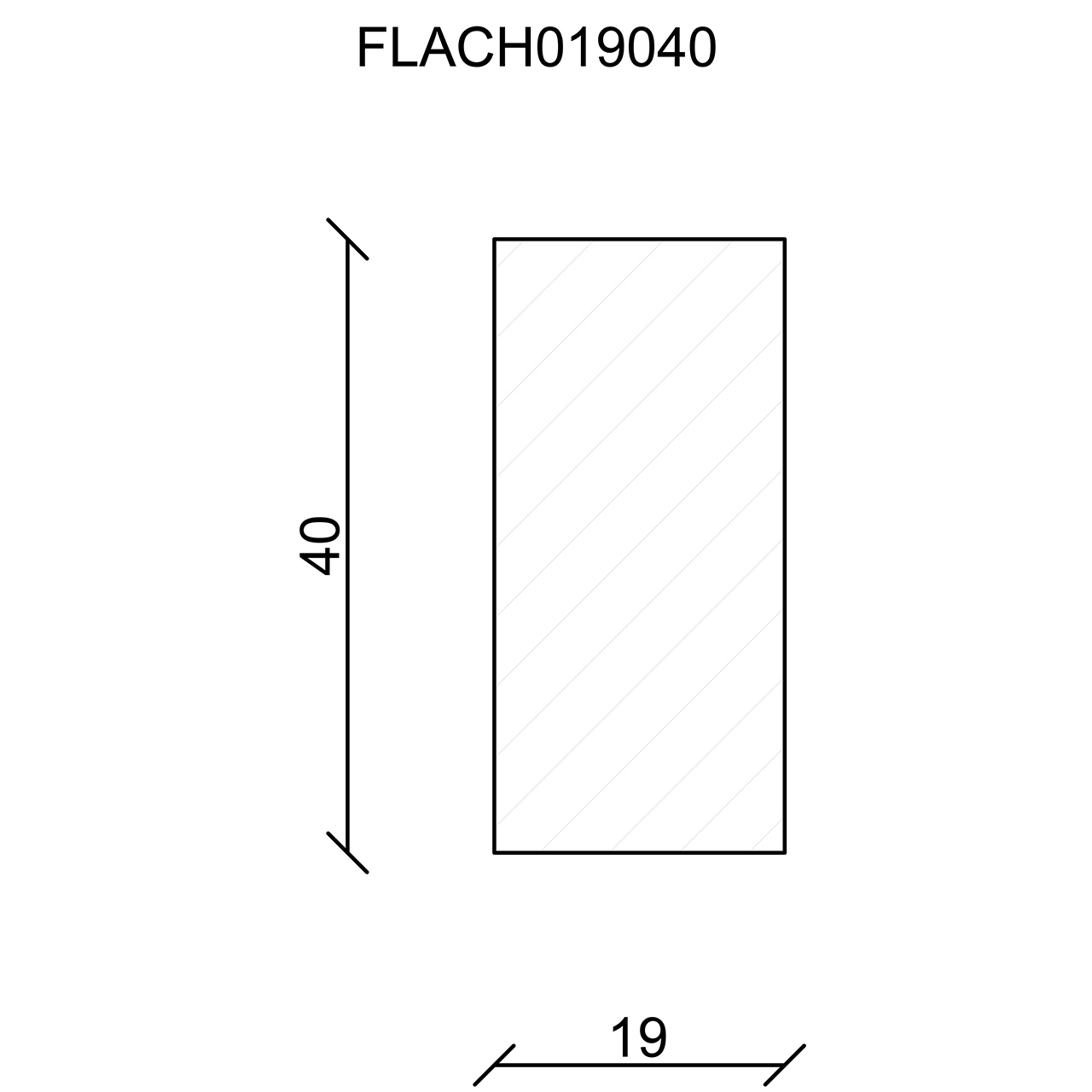 Neuhofer Flachleiste, Fichte/Kiefer astrein roh