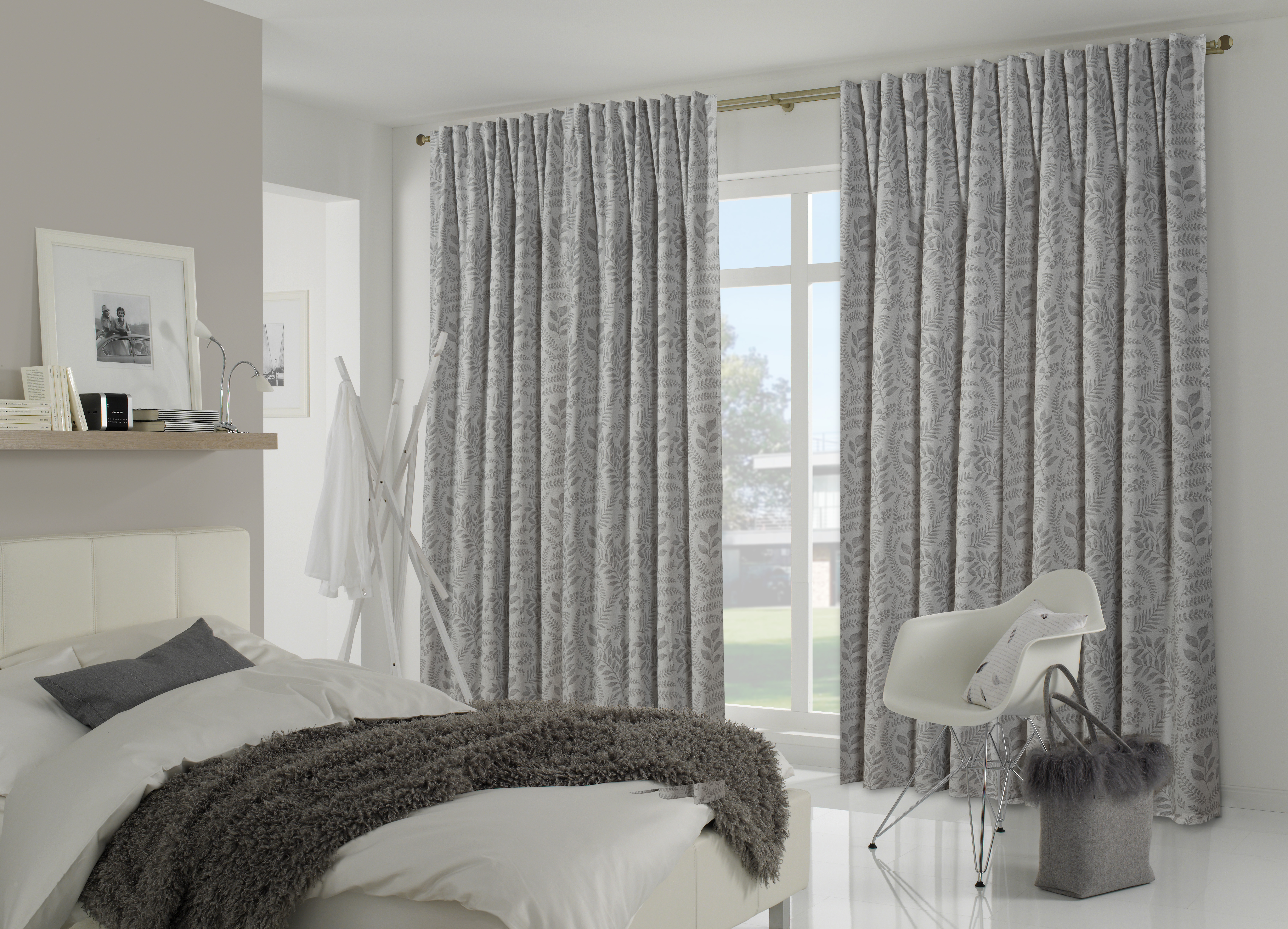 Sehlbach Schal mit Gardinenband platin, 140 x 245 cm Sehlbach Schal mit Gardinenband platin, 140 x 245 cm