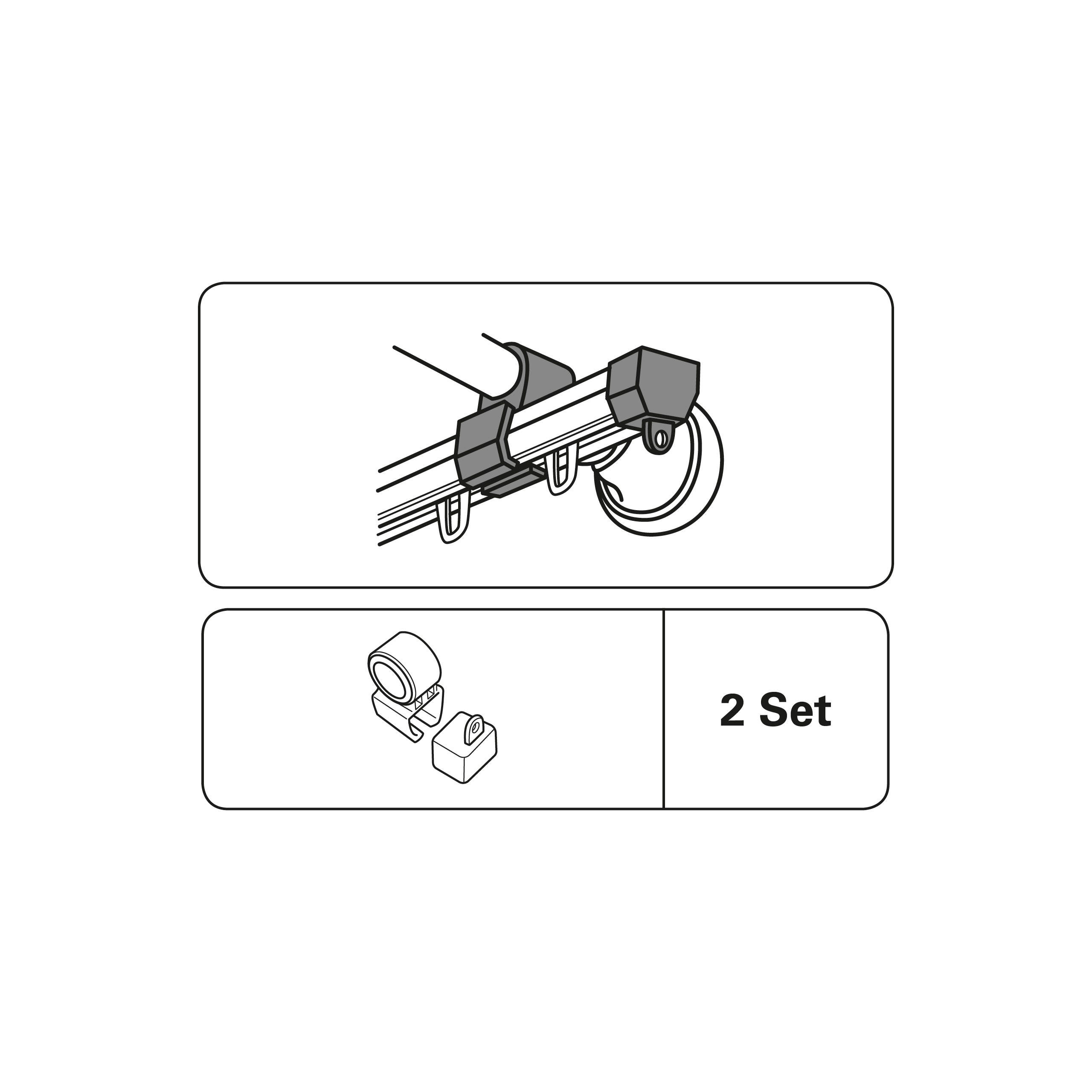 098193_02 GARDINIA HALTER+ENDKAP.ZU U-LAUF BRONCE.