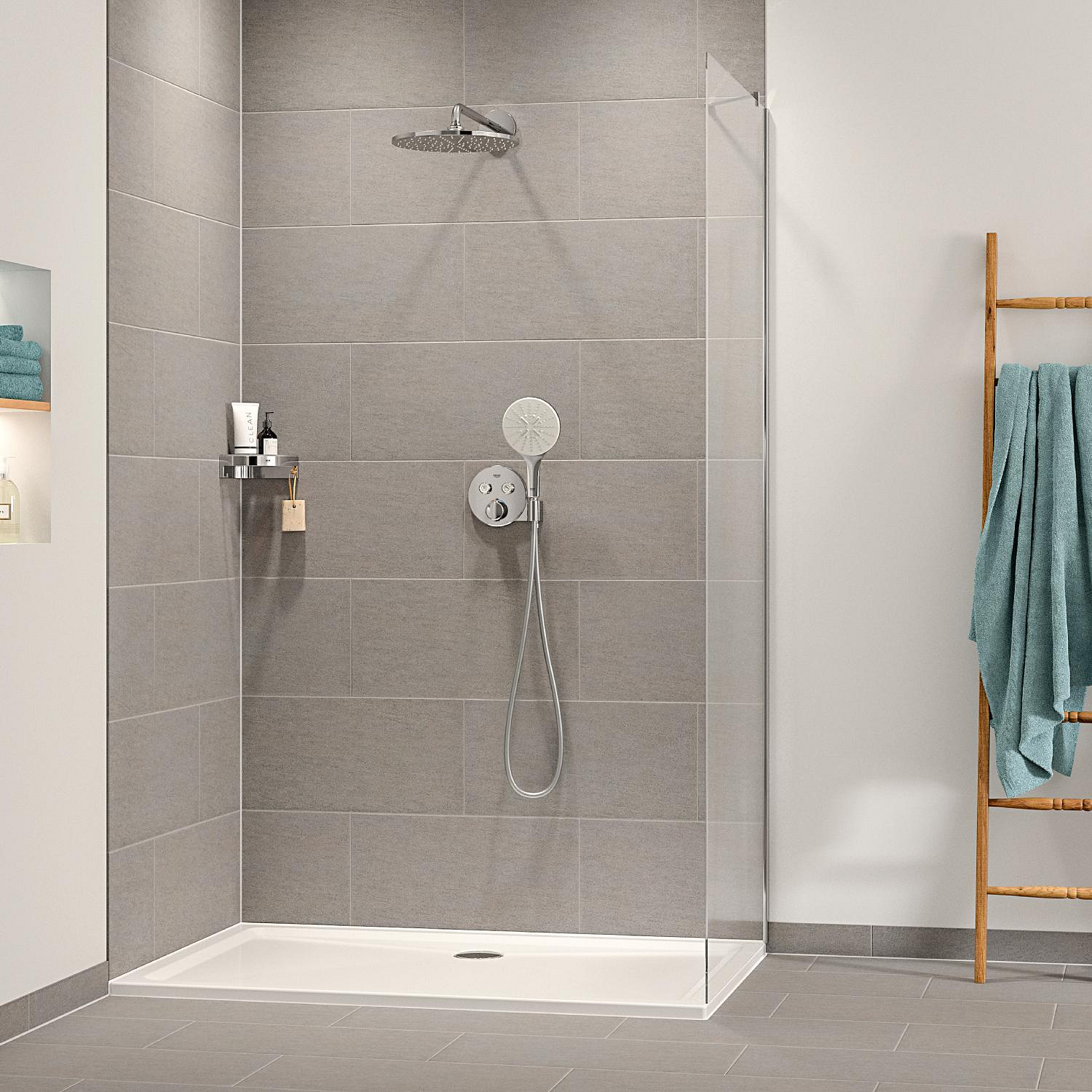 Grohe Vitalio SmartActive 150 Handbrause 3 Strahlarten
