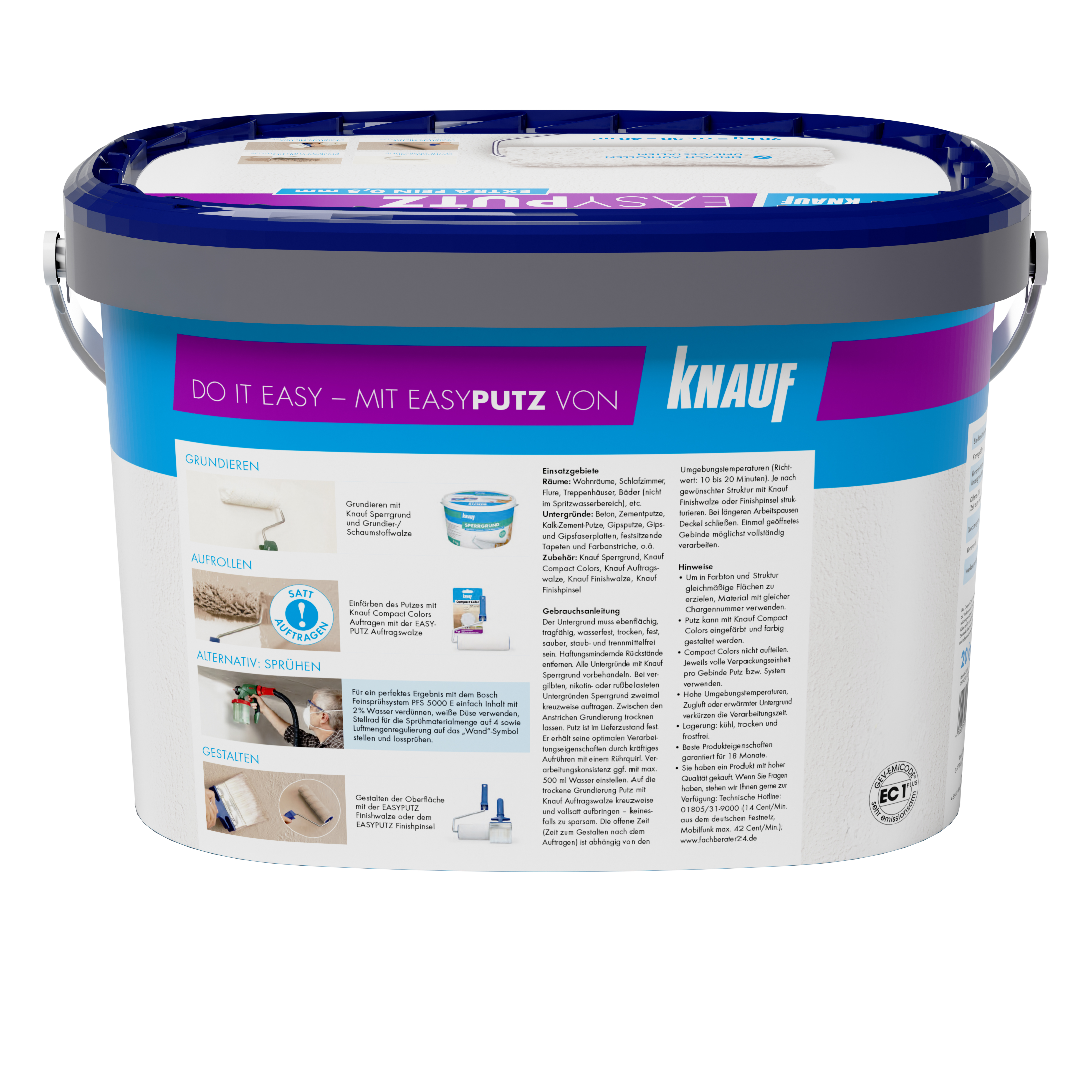 Knauf EASYPUTZ, 0,5 mm, 20 kg