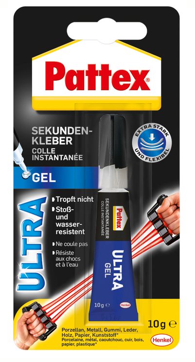 4015000415064 Pattex Sekundenkleber Ultra Gel, 10 g
