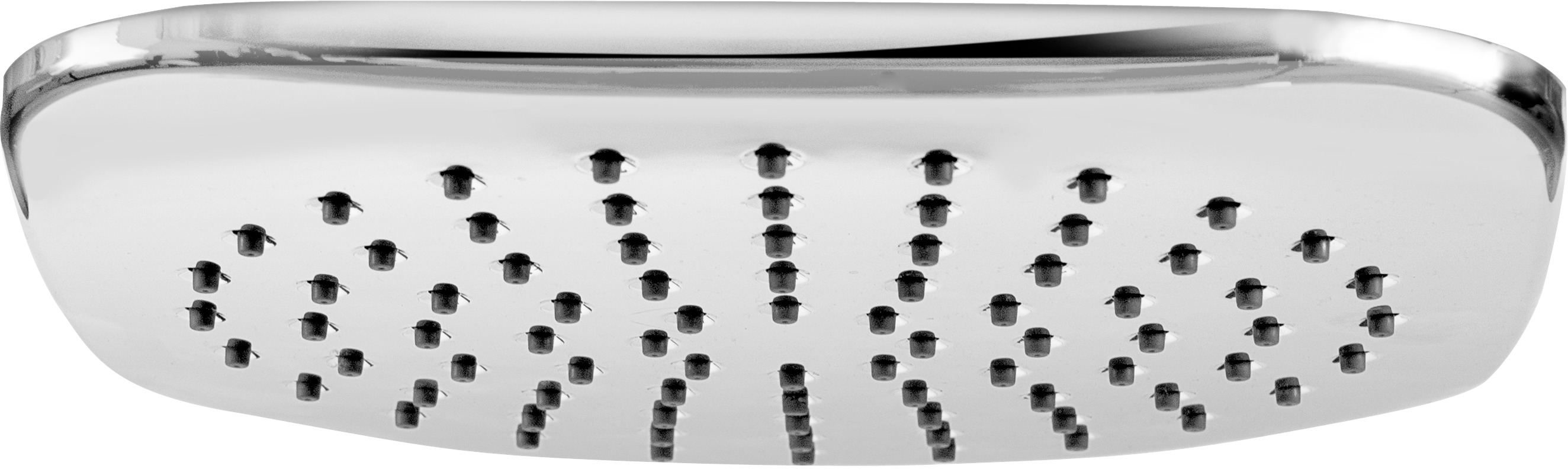 718160-pt1   CLASSIC KOPFBRAUSE ECKIG CHROM