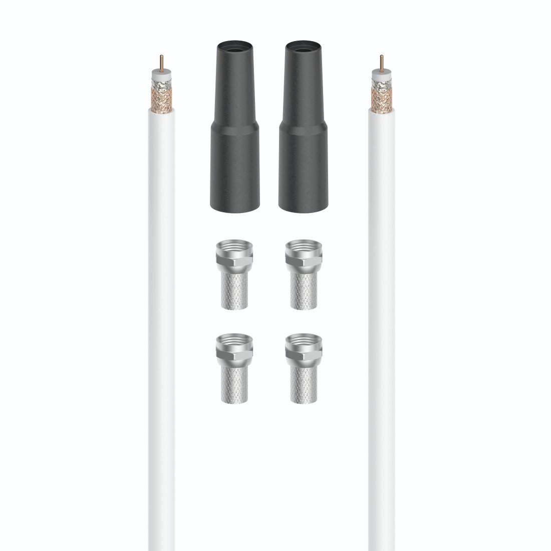 Hama SAT-Anschluss-Kit, 100 dB, 40 m
