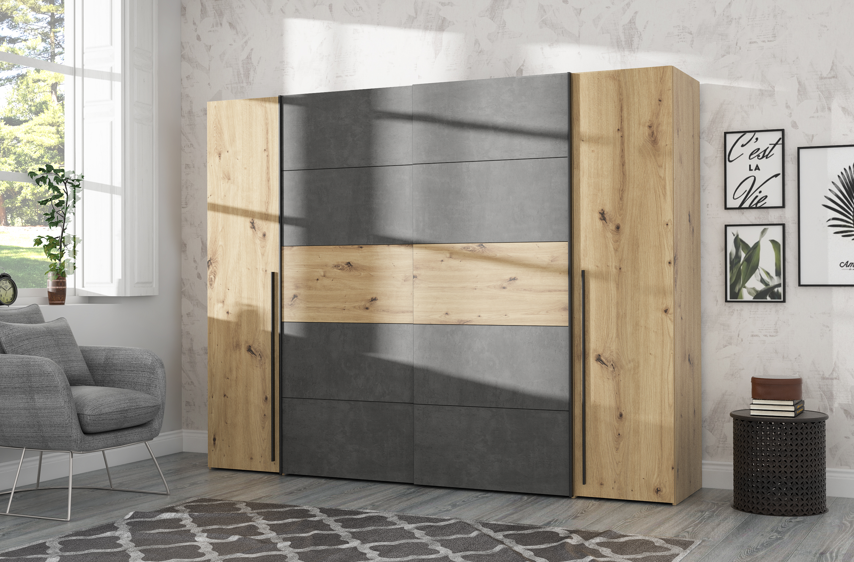 829350-NARAGO_NRGS82511-C752_02 Forte Kleiderschrank N1