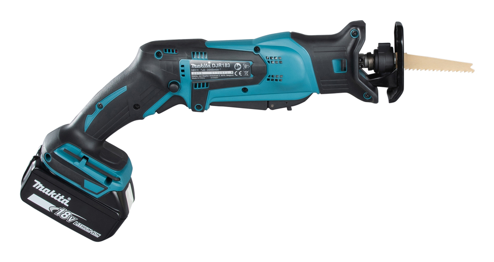 Makita Akku-Reciprosäge DJR183, 18V (Ohne Akku, ohne Ladegerät) Makita Akku-Reciprosäge DJR183, 18V (Ohne Akku, ohne Ladegerät)