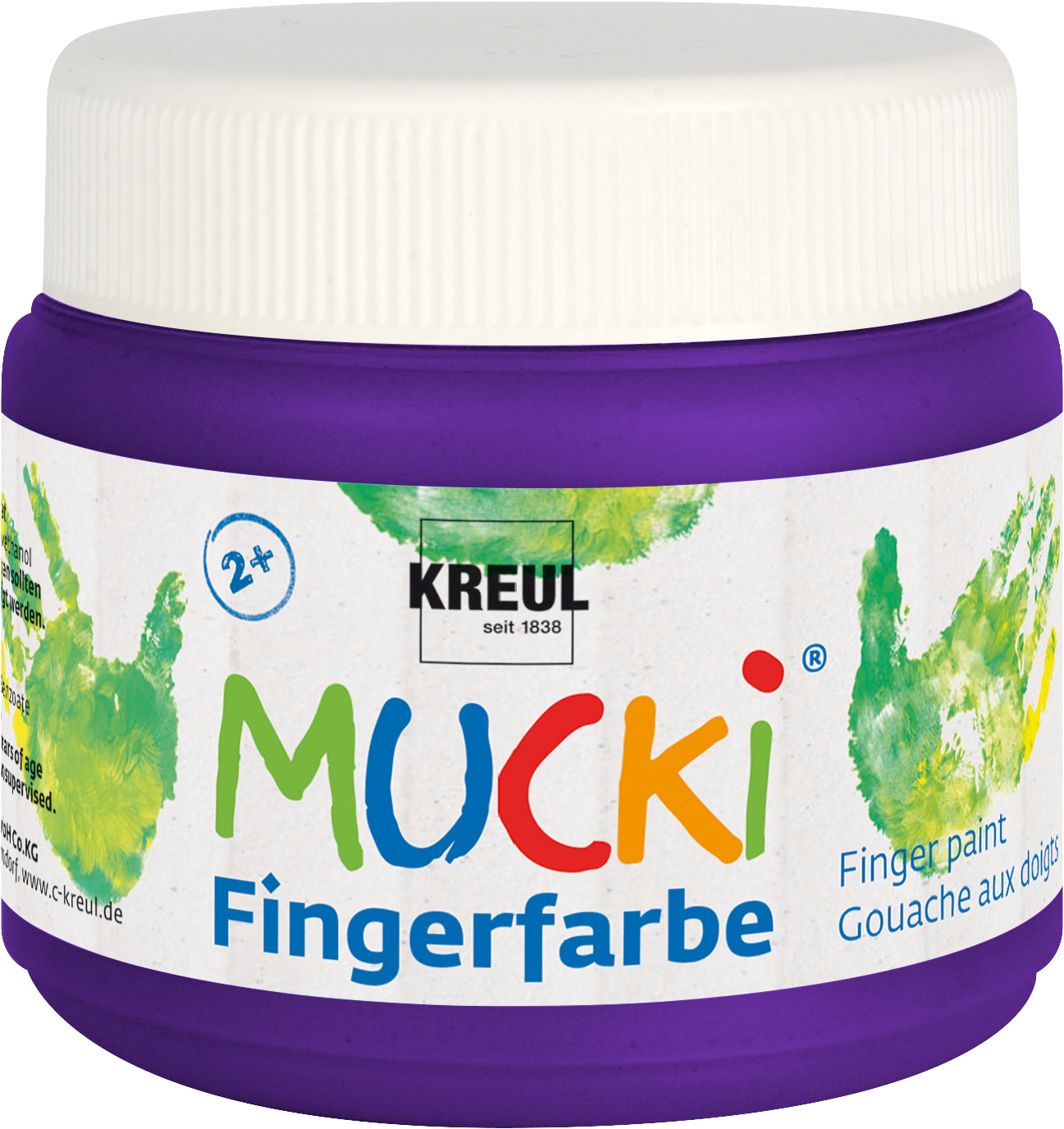 23107_MUCKI_Fingerfarbe_Violett_150ml_RGB Fingerfarbe