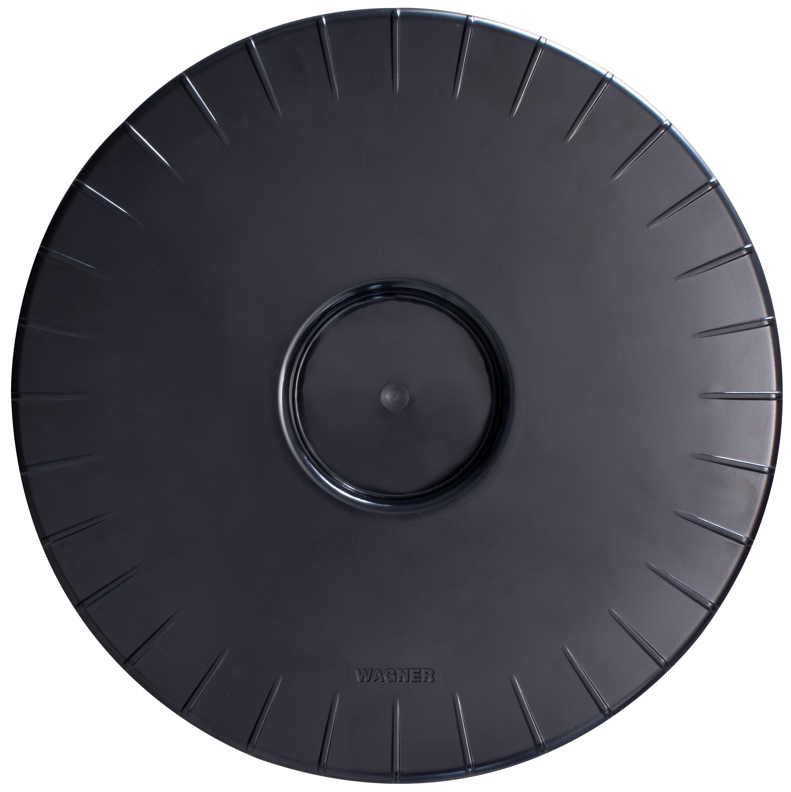 Wagner Pflanzenroller ultraflat, Ø 300 mm, KST, schwarz