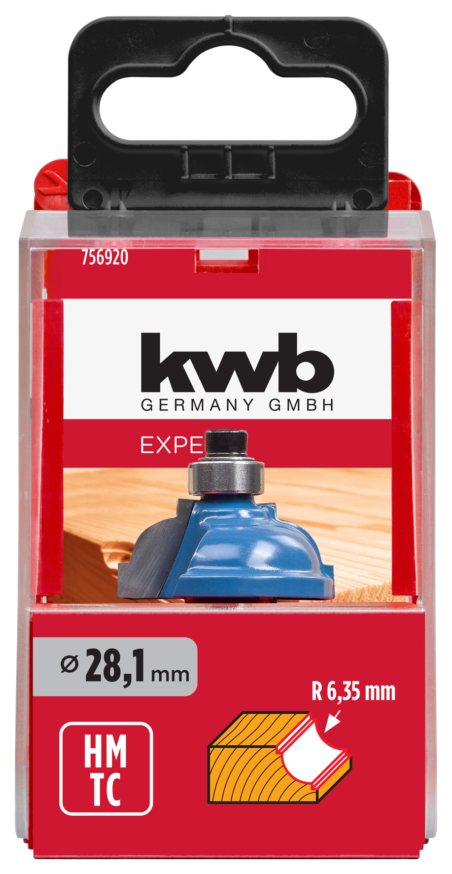 Kwb Profilfräser HM, 28,1 mm