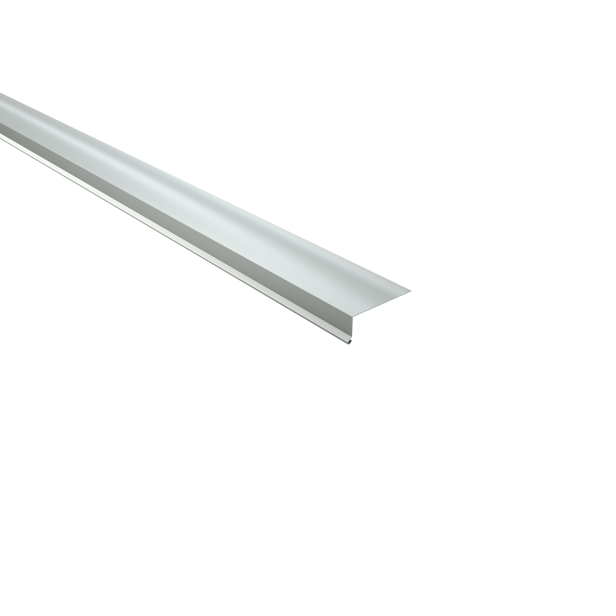 PRECIT Traufblech, verzinkt, 1000 x 80 x 30 x 0,4 mm PRECIT Traufblech, verzinkt, 1000 x 80 x 30 x 0,4 mm