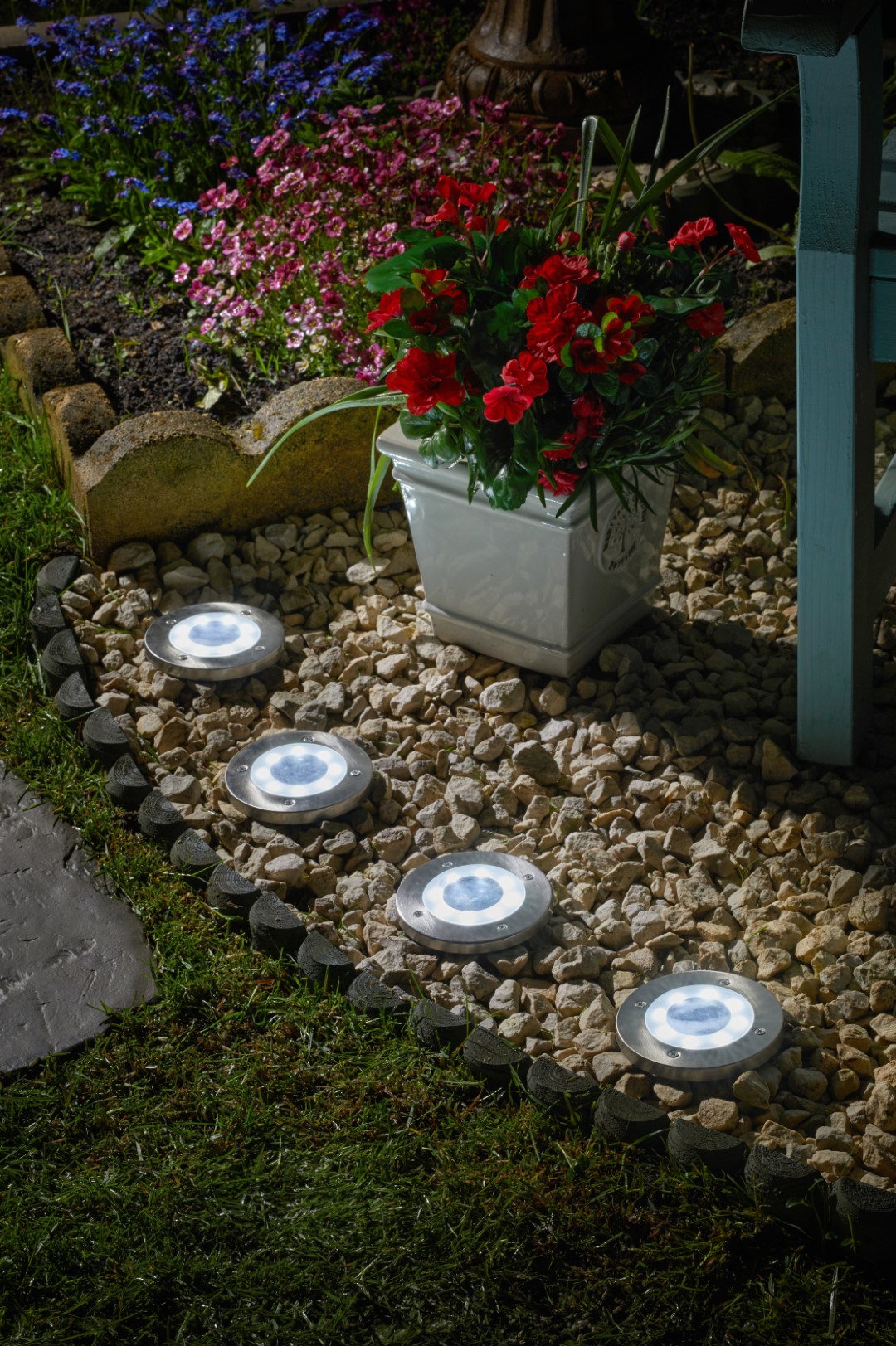 Smart Garden Strahler Up Light, 4er-Set, 5 Lumen