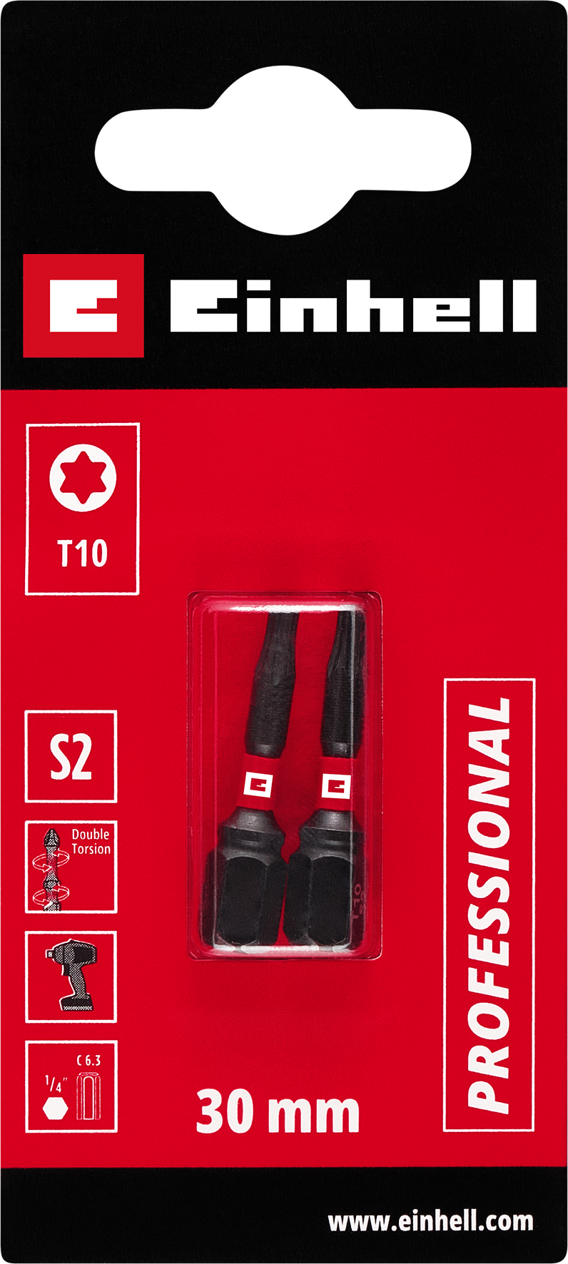 Kwb 2 Bits Doppeltorsion, 30 mm T10 S2 Kwb 2 Bits Doppeltorsion, 30 mm T10 S2