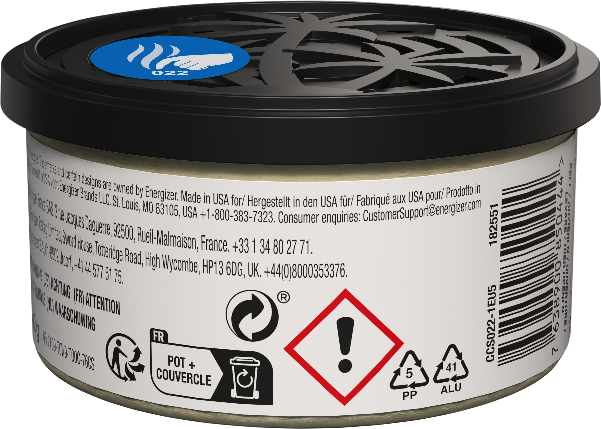 California Car Scents Auto-Lufterfrischer Dose, Newport New Car California Car Scents Auto-Lufterfrischer Dose, Newport New Car