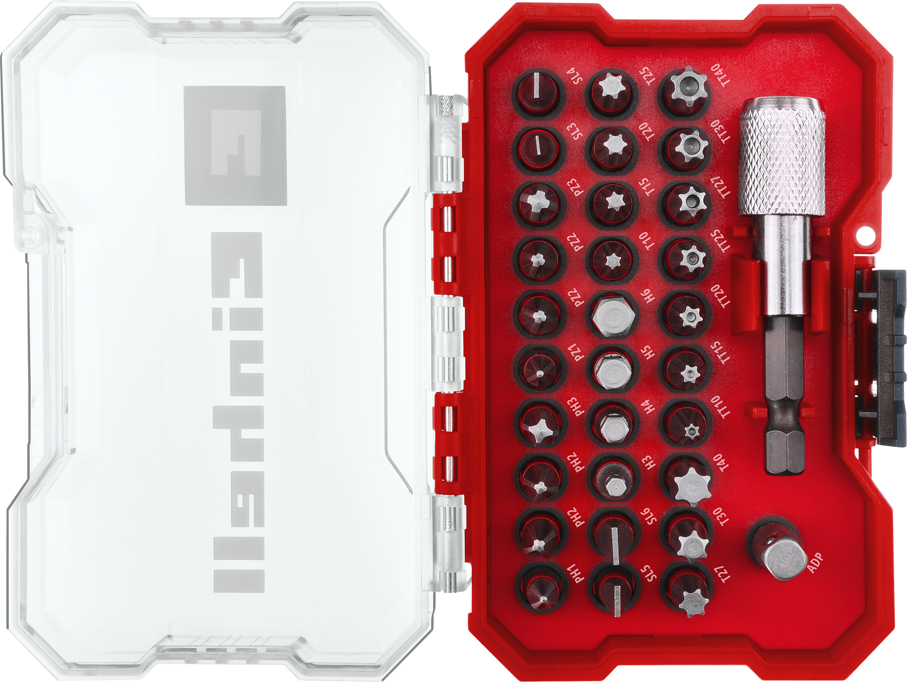 Einhell Bit-Set aus S2-Stahl , XS-CASE, 32-tlg.