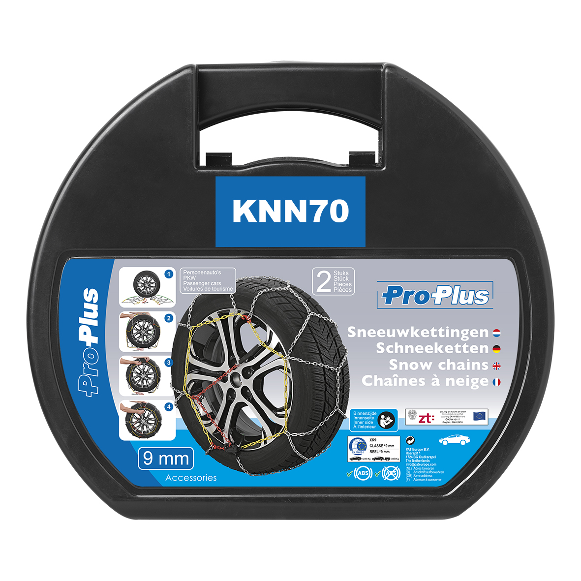 ProPlus Schneeketten 9 mm KNN70