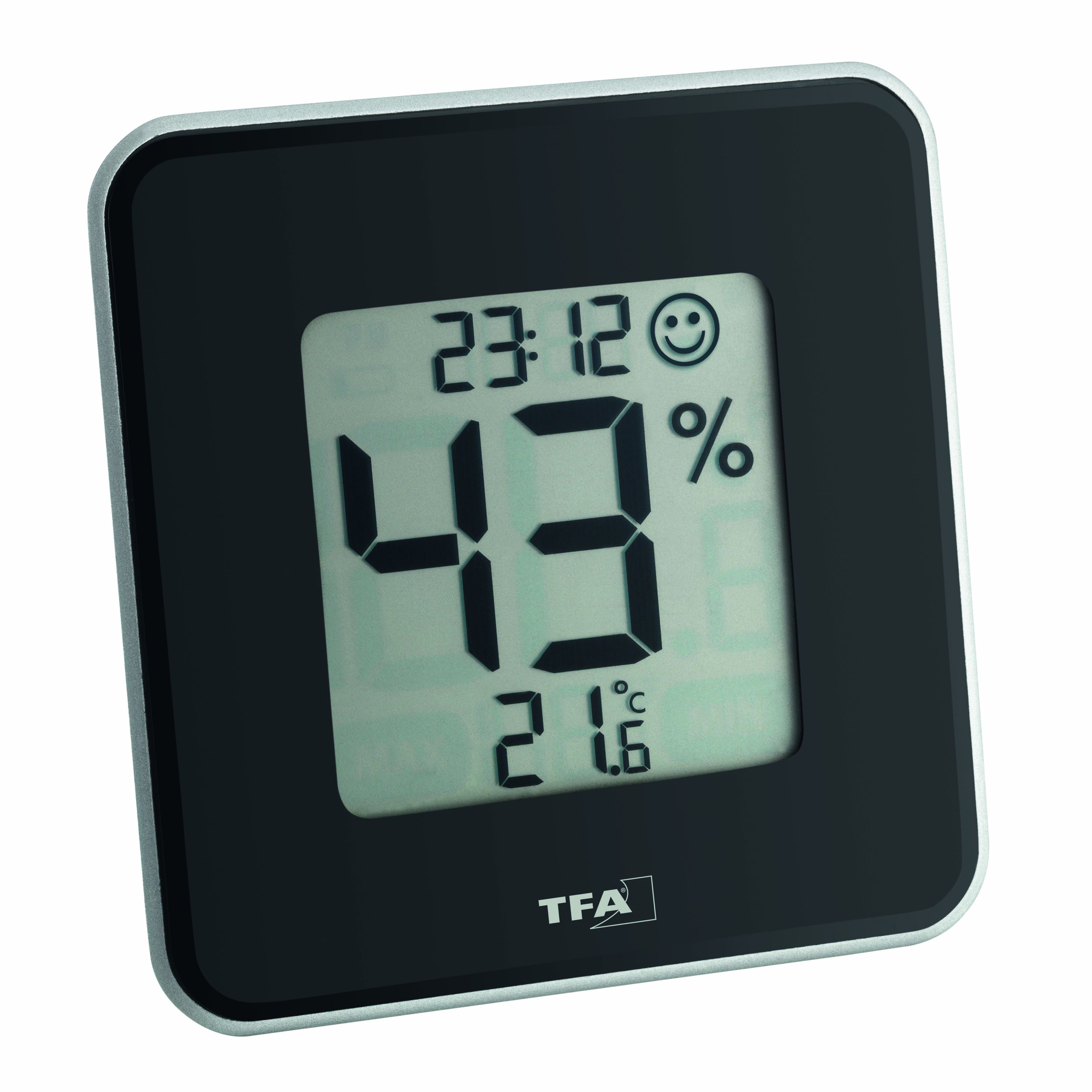 DOSTMANN STYLE DIGITALES THERMO-HYGROMETER SCHWARZ