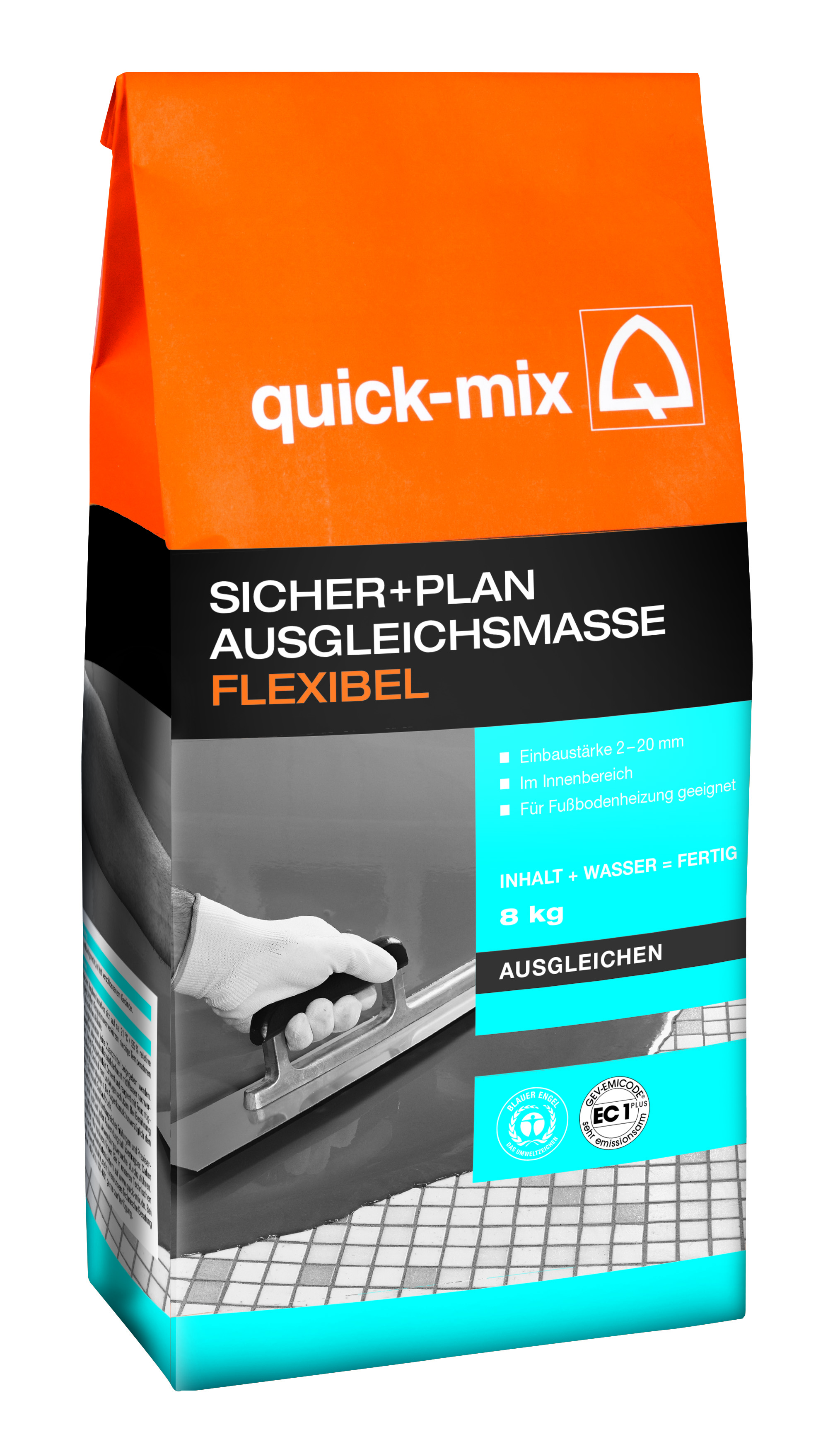 Quick-Mix Sicher + Plan Ausgleichsmasse flexibel