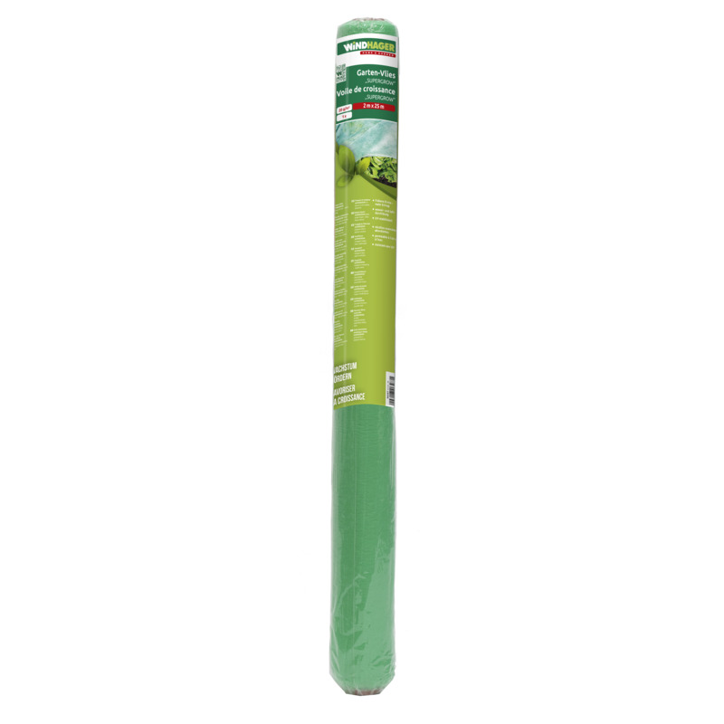 Windhager Garten-Vlies Supergrow, 25 x 2 m 