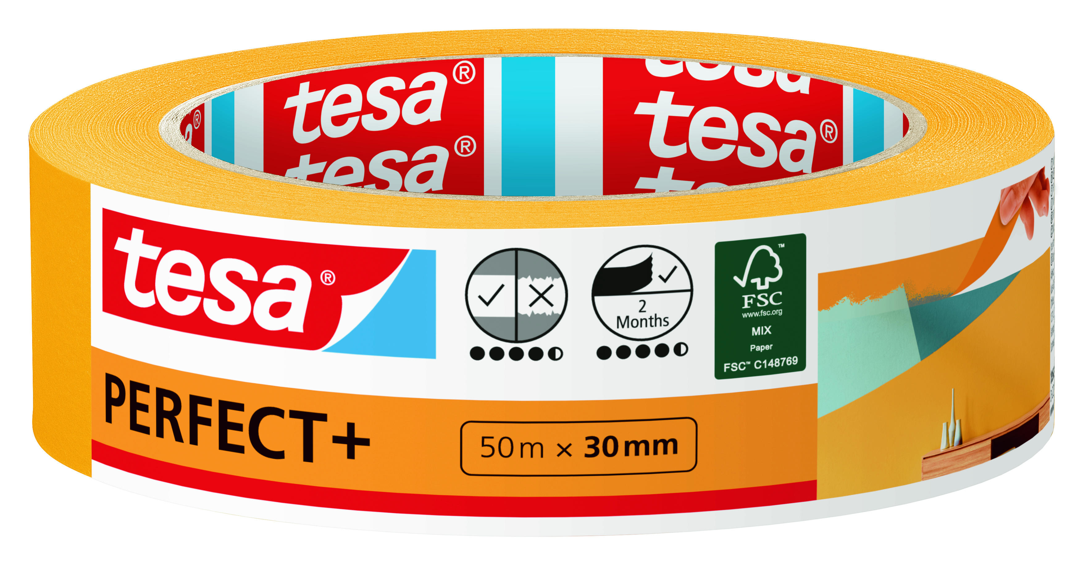tesa Malerband 50 m x 30 mm tesa Malerband 50 m x 30 mm