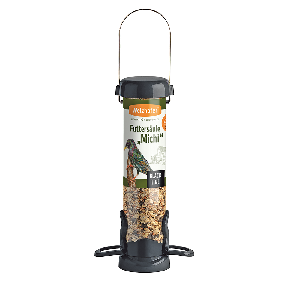 Welzhofer Futtersäule ¨Michi¨, 2 Sitzringe