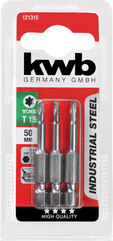 121315-300 Kwb Industry Schraubendreherbit T 15 SB