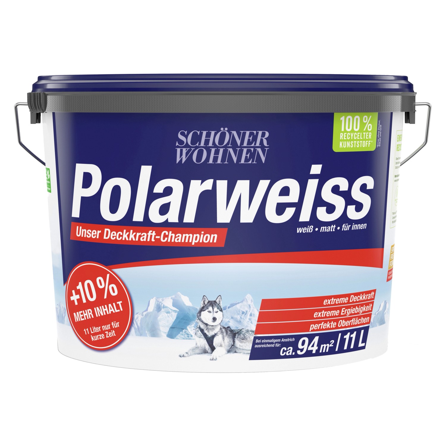 Schöner Wohnen polarweiß, 11 L
