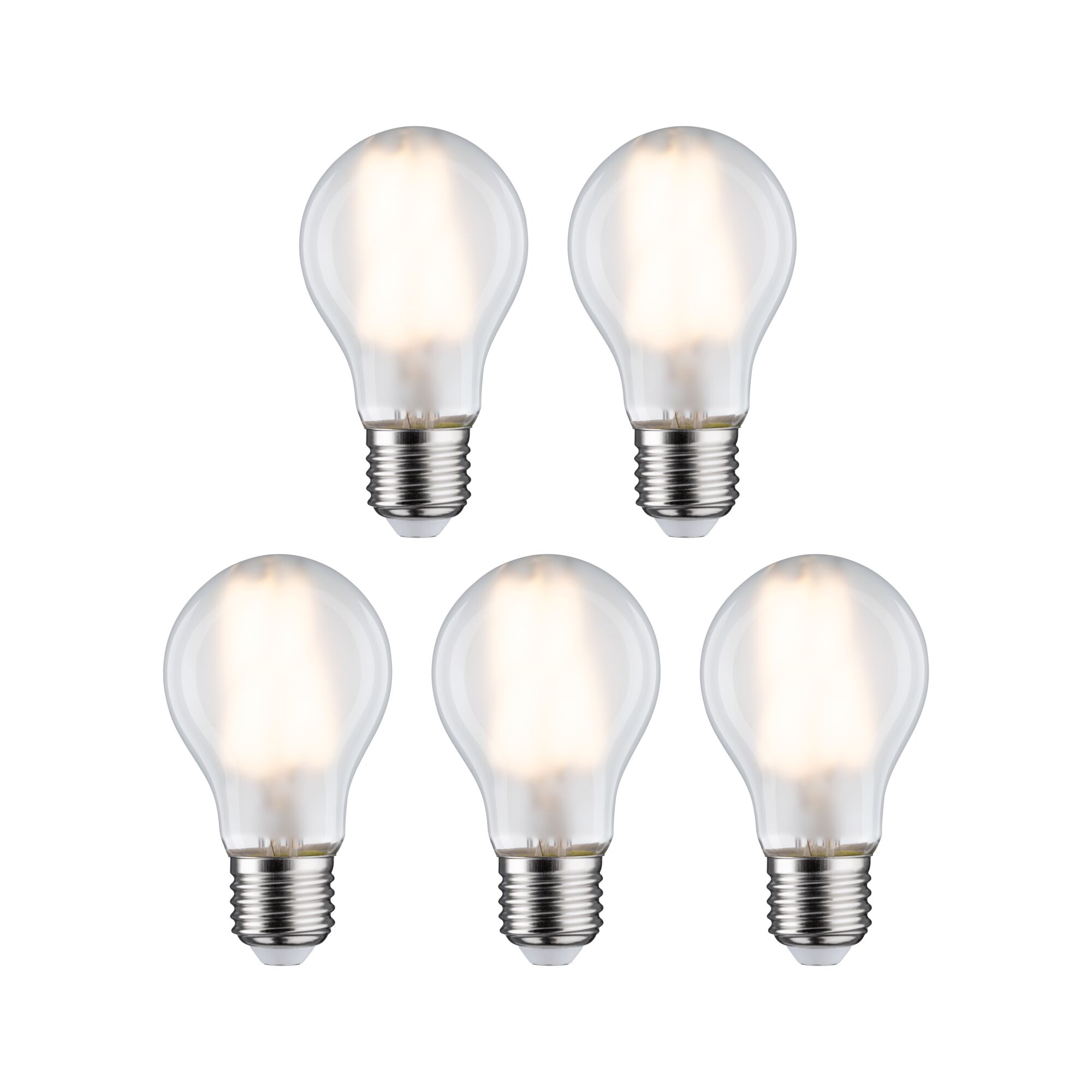 Paulmann LED 5er Pack AGL, 806lm, 2700K, matt, E27, 230V Paulmann LED 5er Pack AGL, 806lm, 2700K, matt, E27, 230V