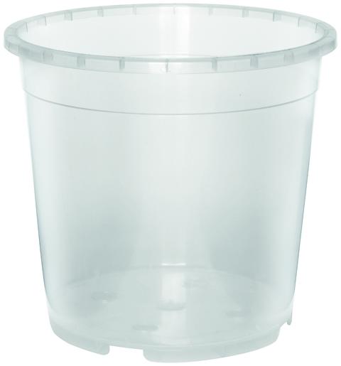 483798-34001570-L ORCHIDEENTOPF 15CM 1,7L TRANSPARENT KLAR