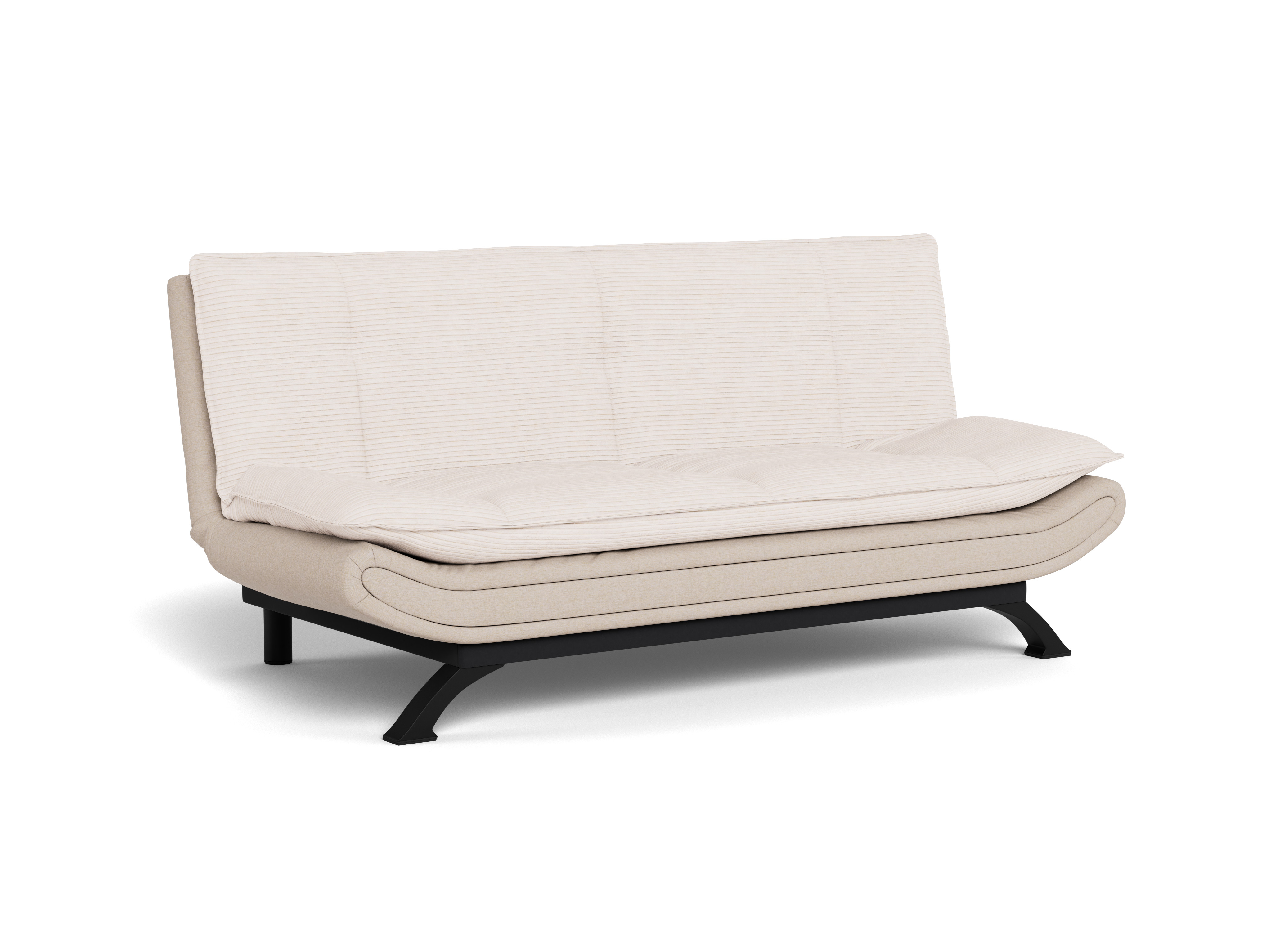 Actona Schlafsofa Faith, 196 x 98 x 91 cm, beige/schwarz