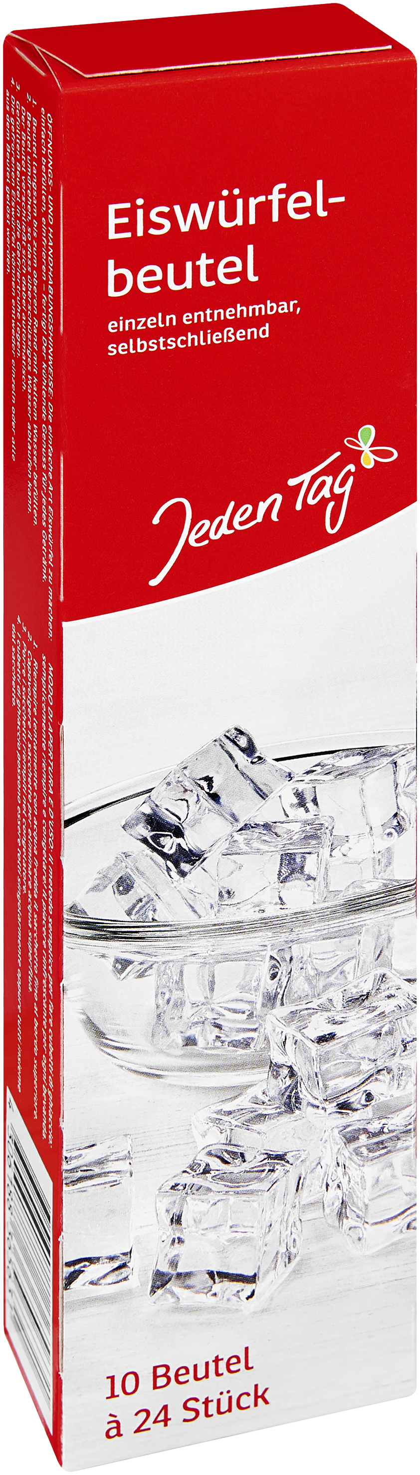 JEDEN TAG  EISWÜRFELBEUTEL 10BTL X 24ST