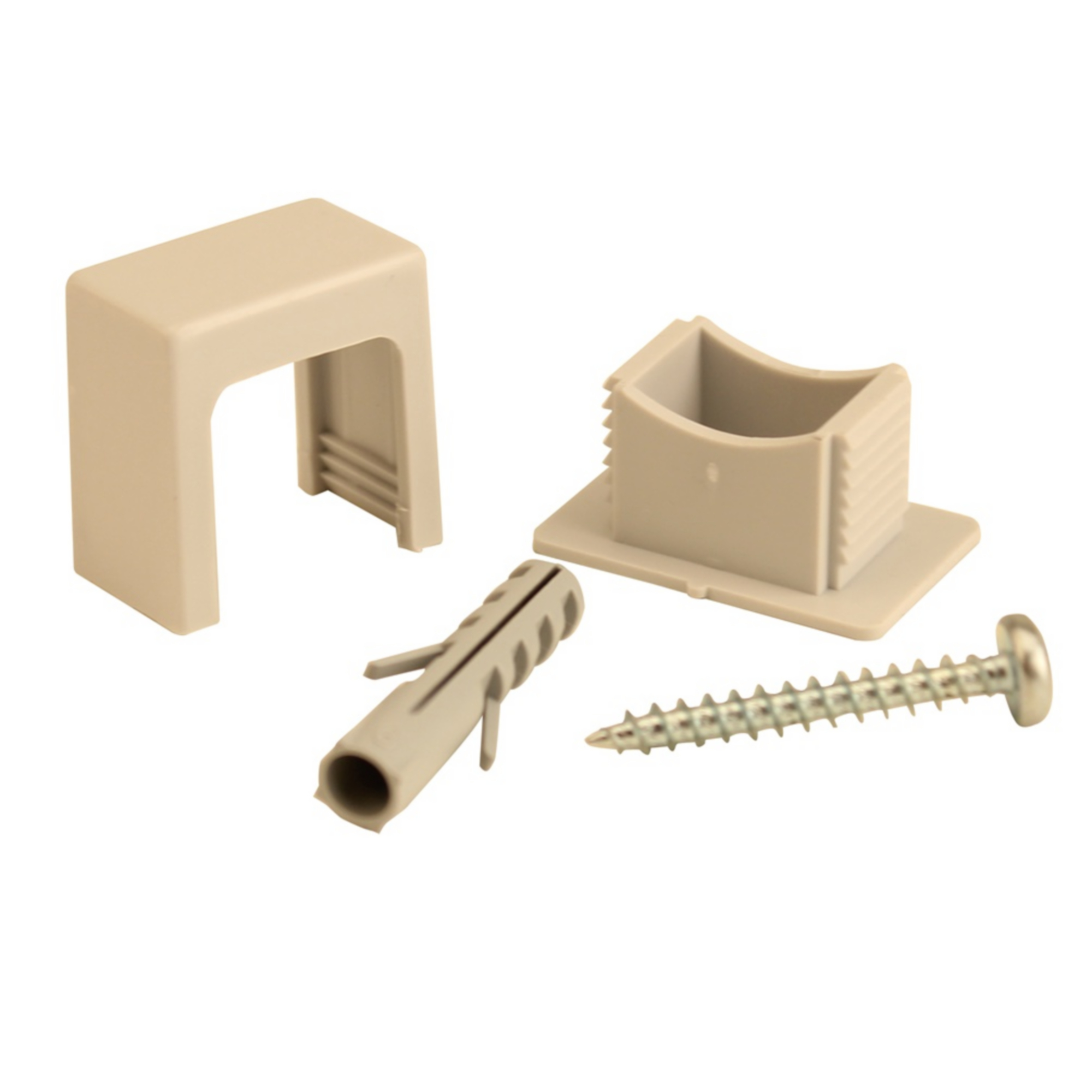 Unitec Raster-Druckschelle 1-fach 6-16 mm, grau Unitec Raster-Druckschelle 1-fach 6-16 mm, grau
