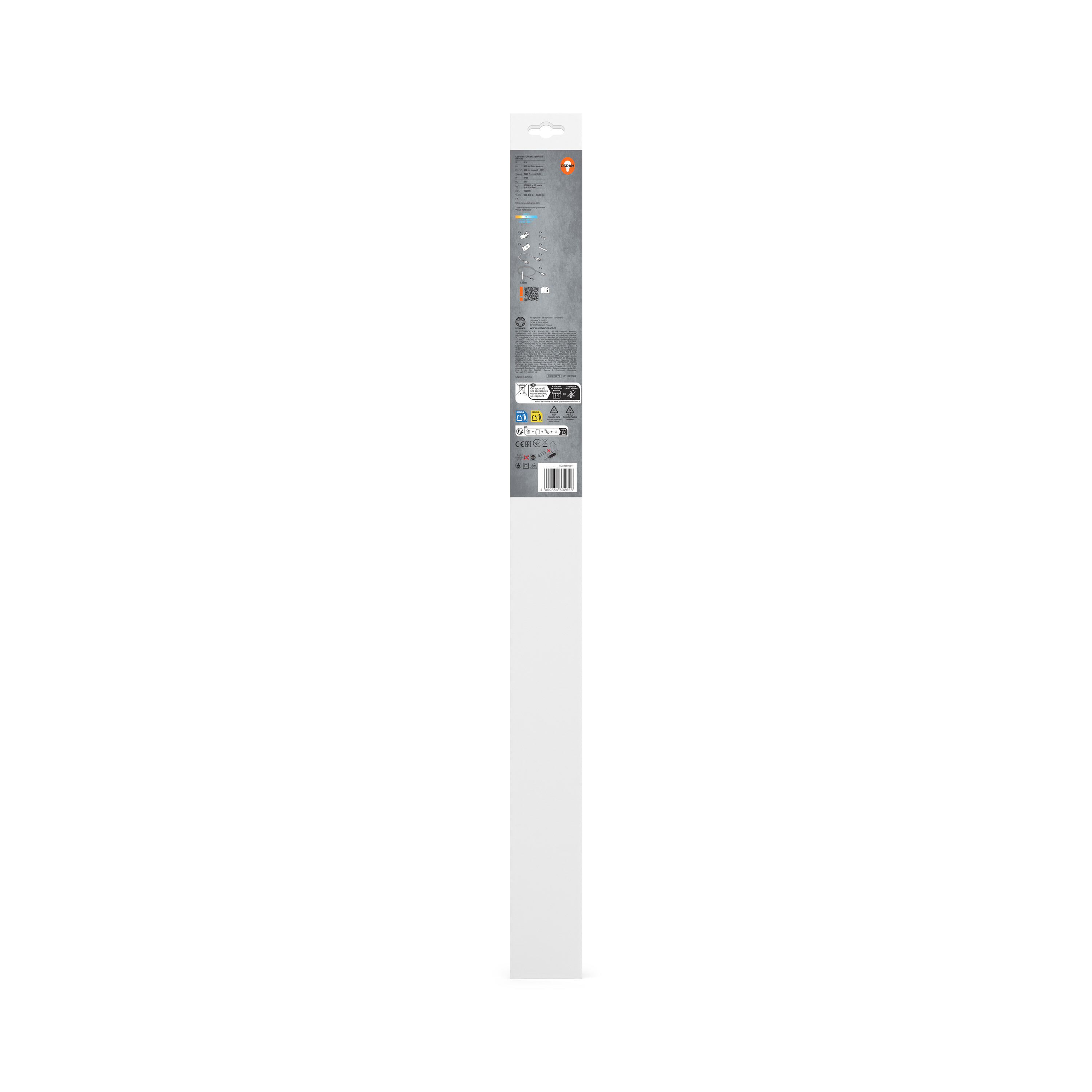 Osram Lichtleiste "LED Switch Batten", 600 mm, 8W, 4000K