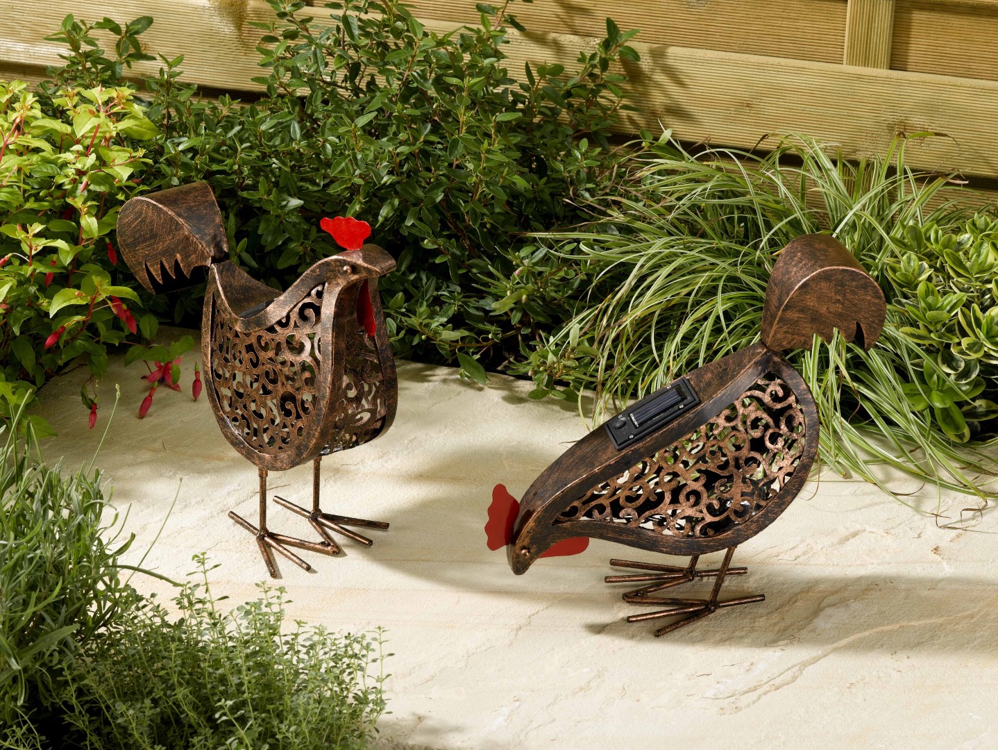 Smart Garden Metalltier Henne