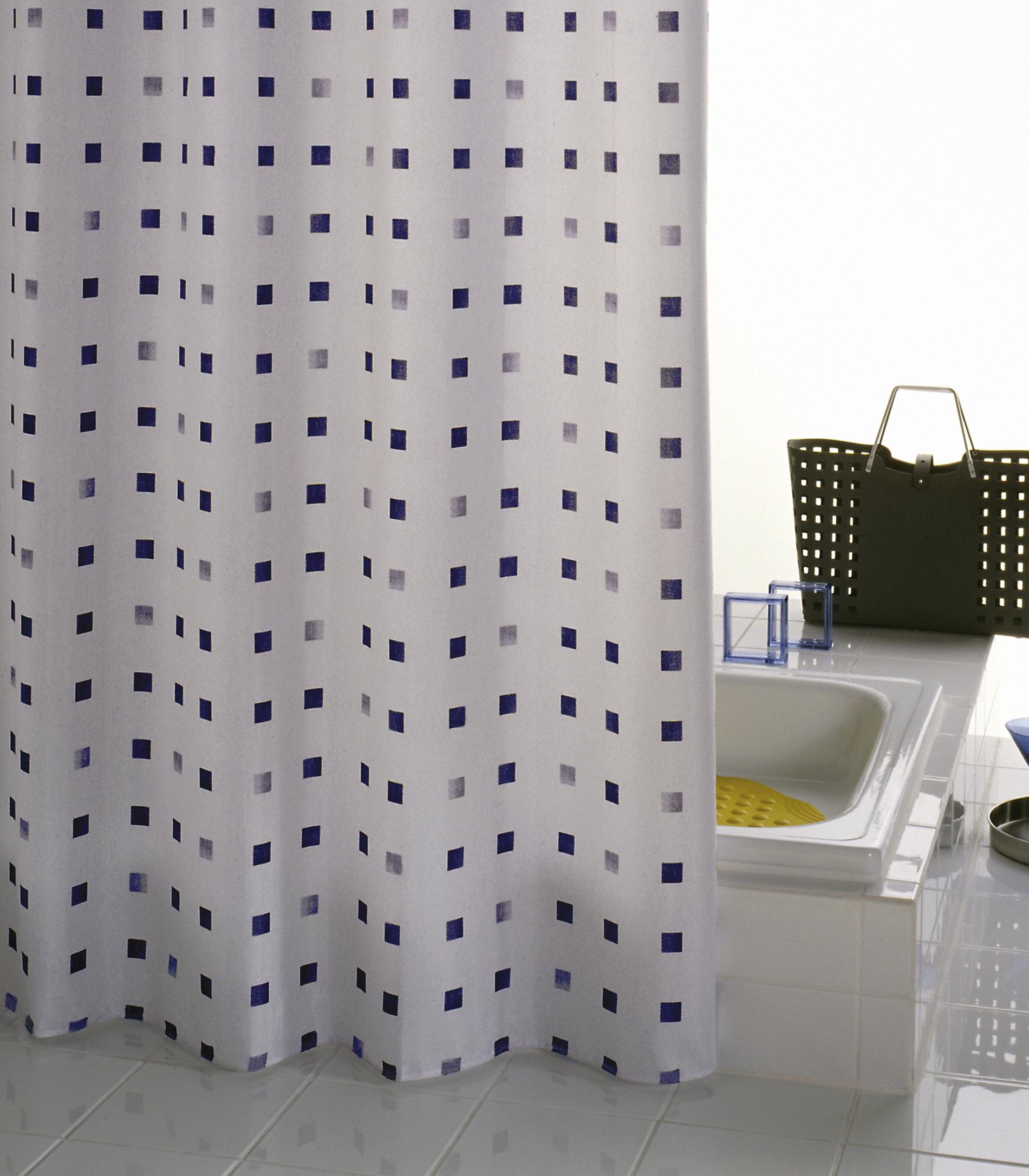 080090-2   TEXTIL-DUSCHVORHANG 180X200CM DOMINO