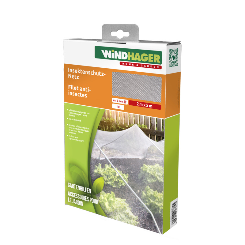 Windhager Insektenschutz-Netz, 2 x 5 m Windhager Insektenschutz-Netz, 2 x 5 m