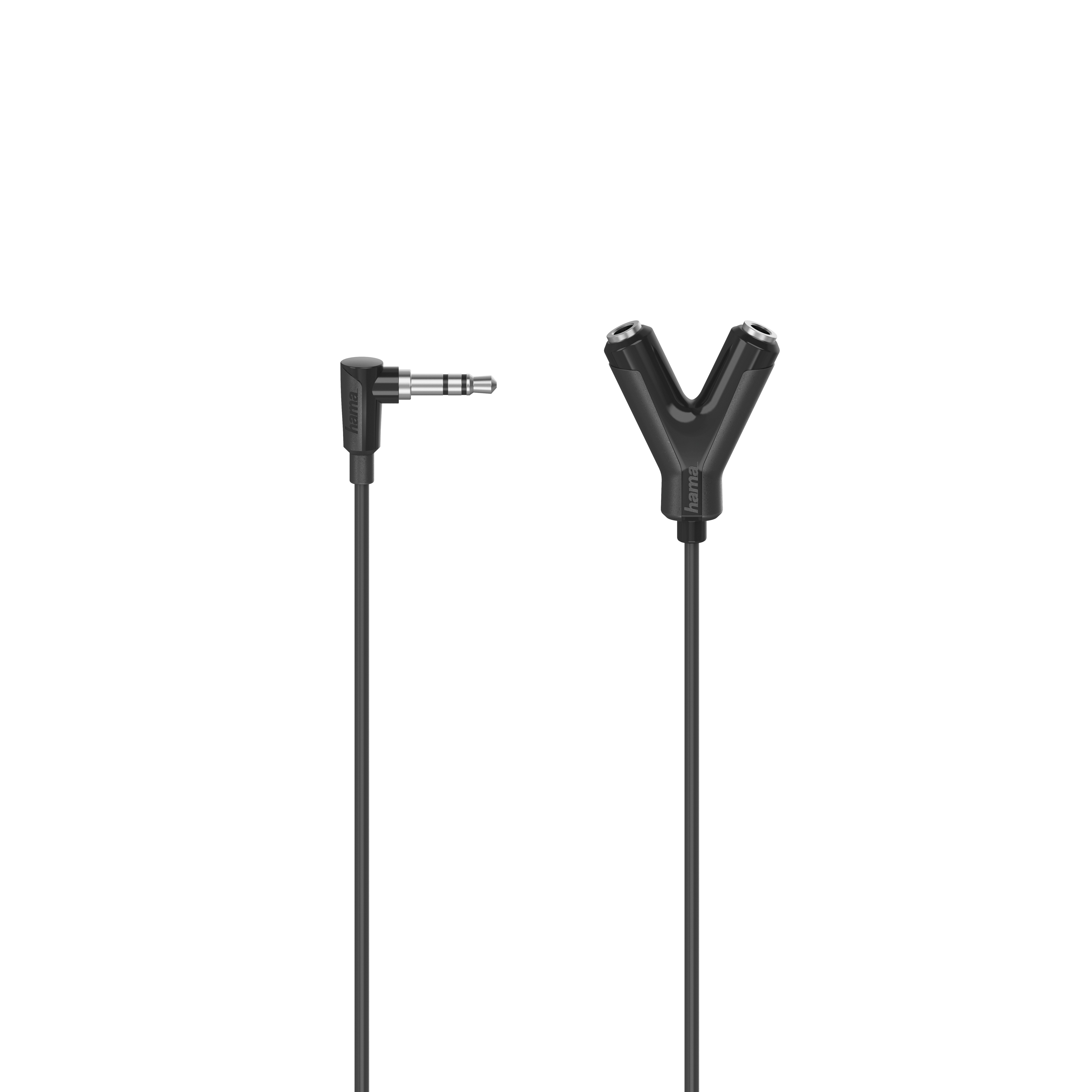 812927 Hama Audio-Adapter, 35-MM-Klinken-Stecker - 2x