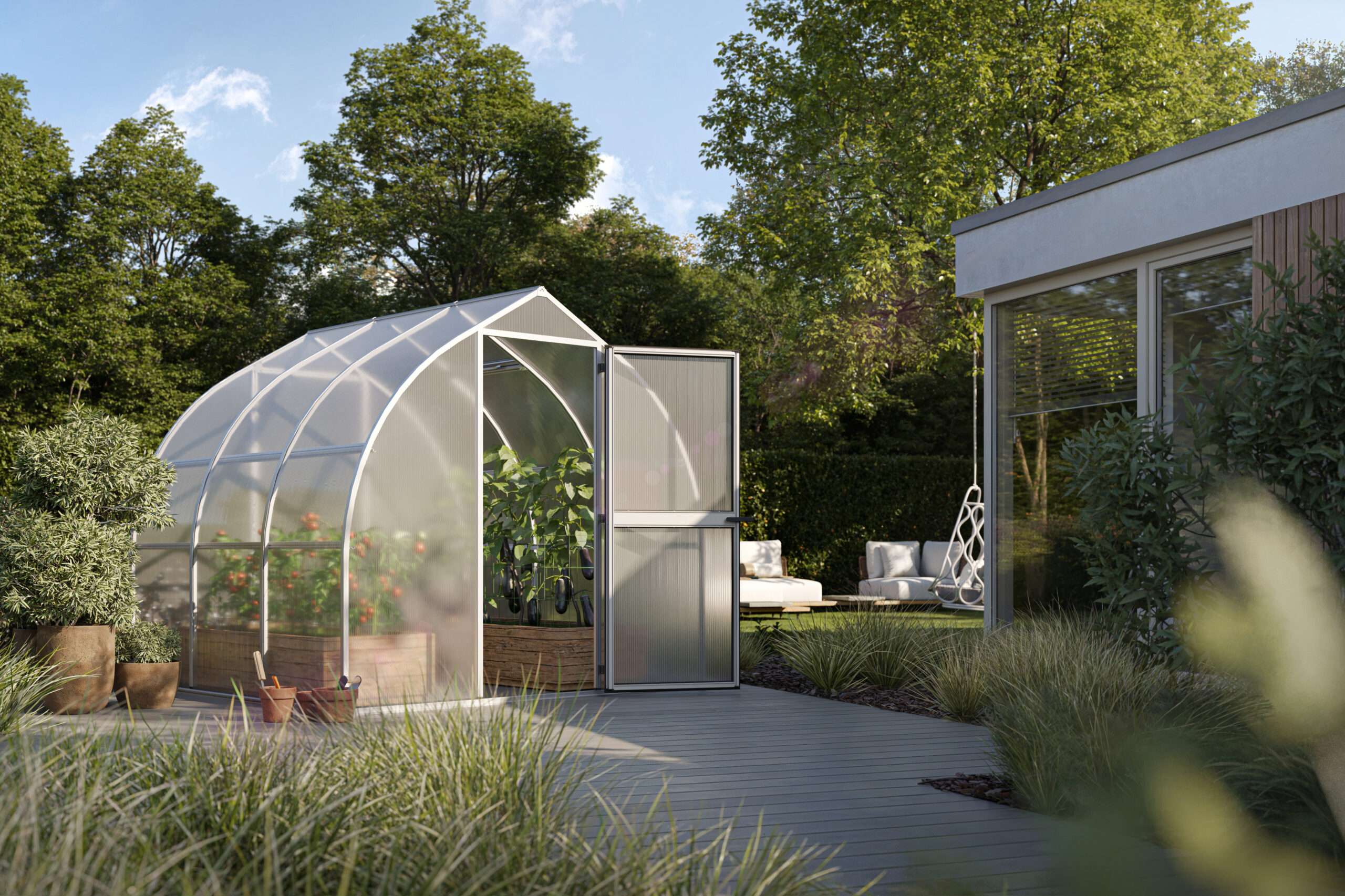 KGT Gewächshaus Rhodo III, pressblank