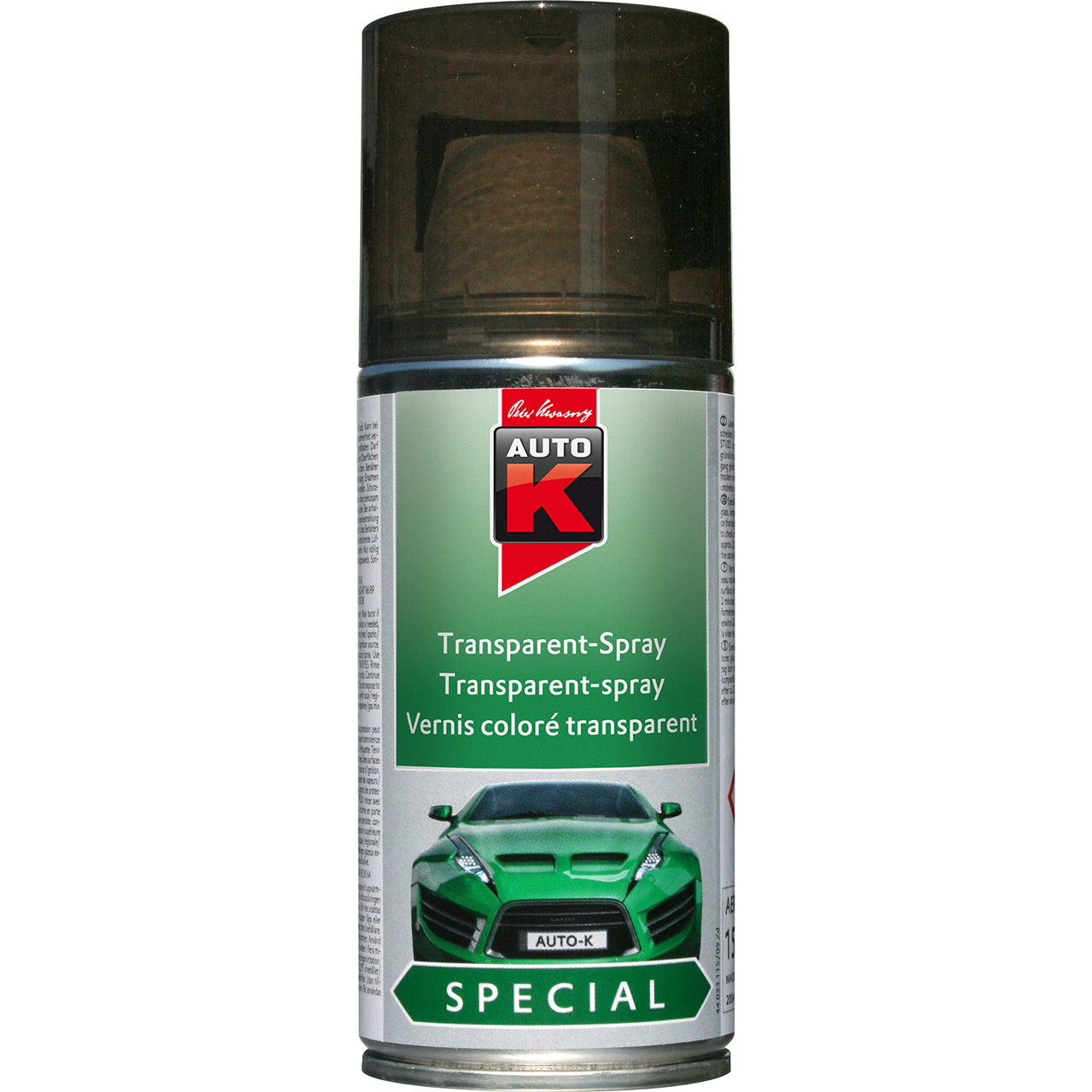 Auto-K Special Transparent-Spray schwarz 150ml