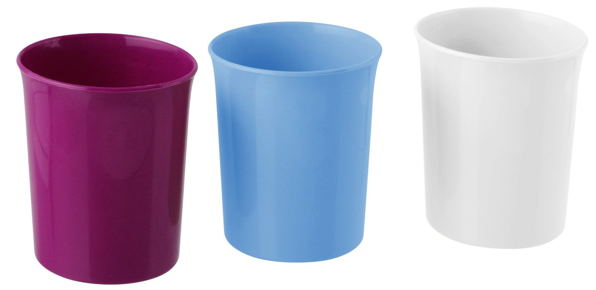 Fackelmann Trink-/Zahnputzbecher 0,25l KU mEAN