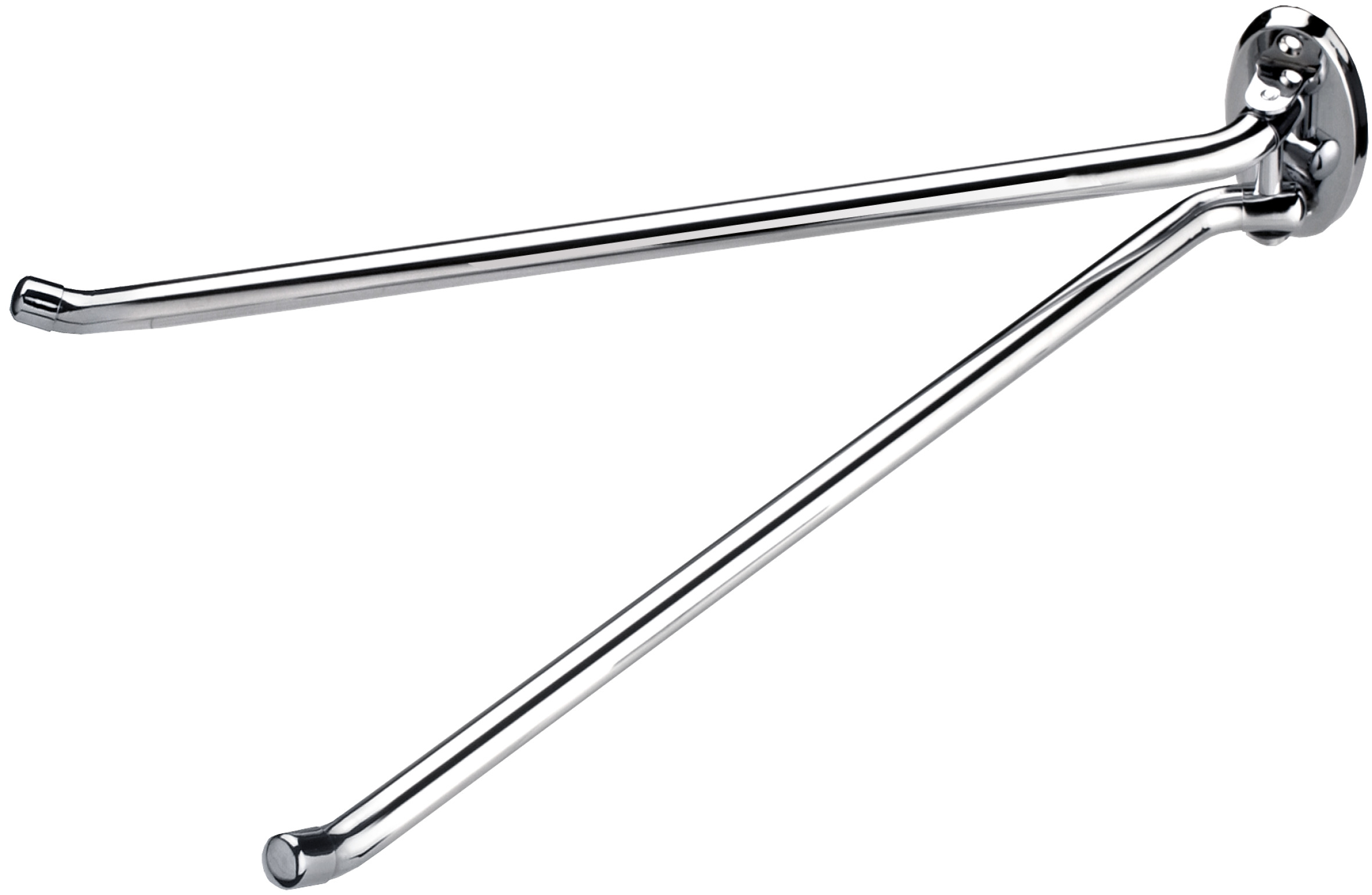 369827-pt1   HANDTUCHHALTER RUND 2-TLG CHROM