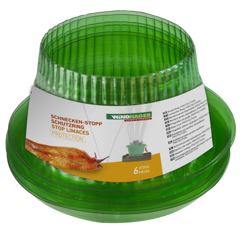Windhager Schnecken-Schutzring, 6 Stück Windhager Schnecken-Schutzring, 6 Stück
