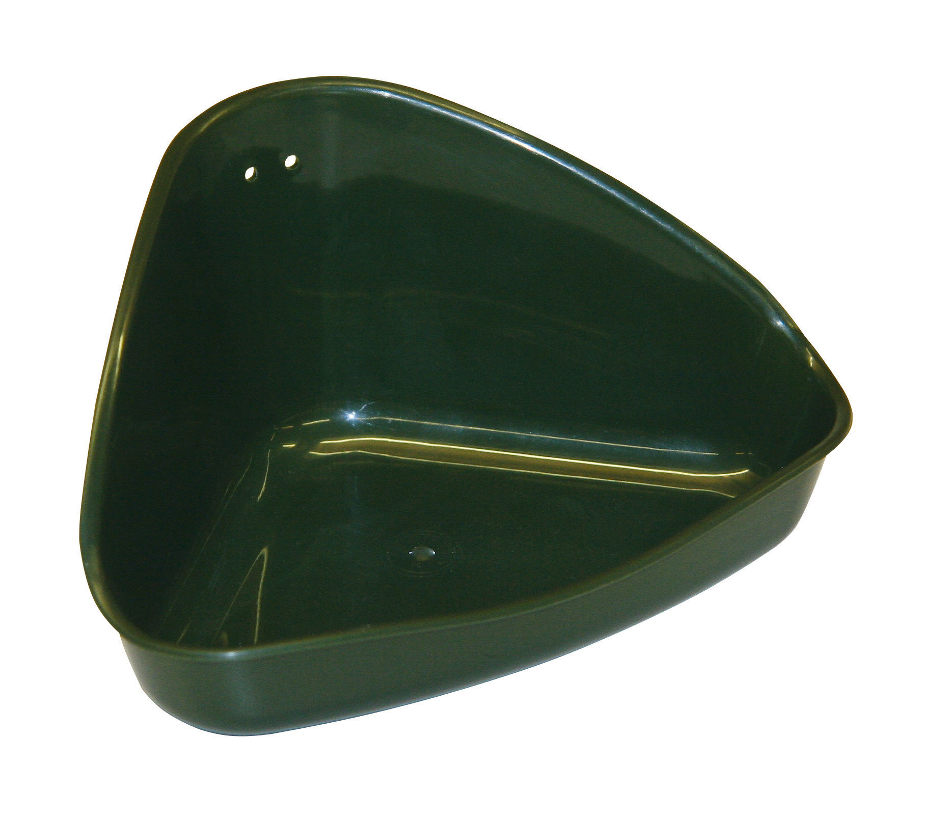 Kerbl Ecktoilette für Kleintierkäfige, 16 x 11 x 8 cm, dunkelgrün
